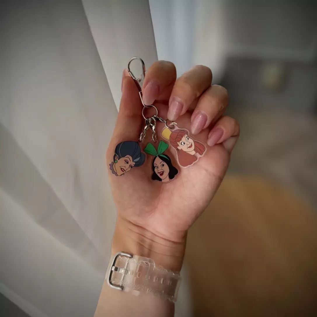 迪士尼盲抽反派吊飾