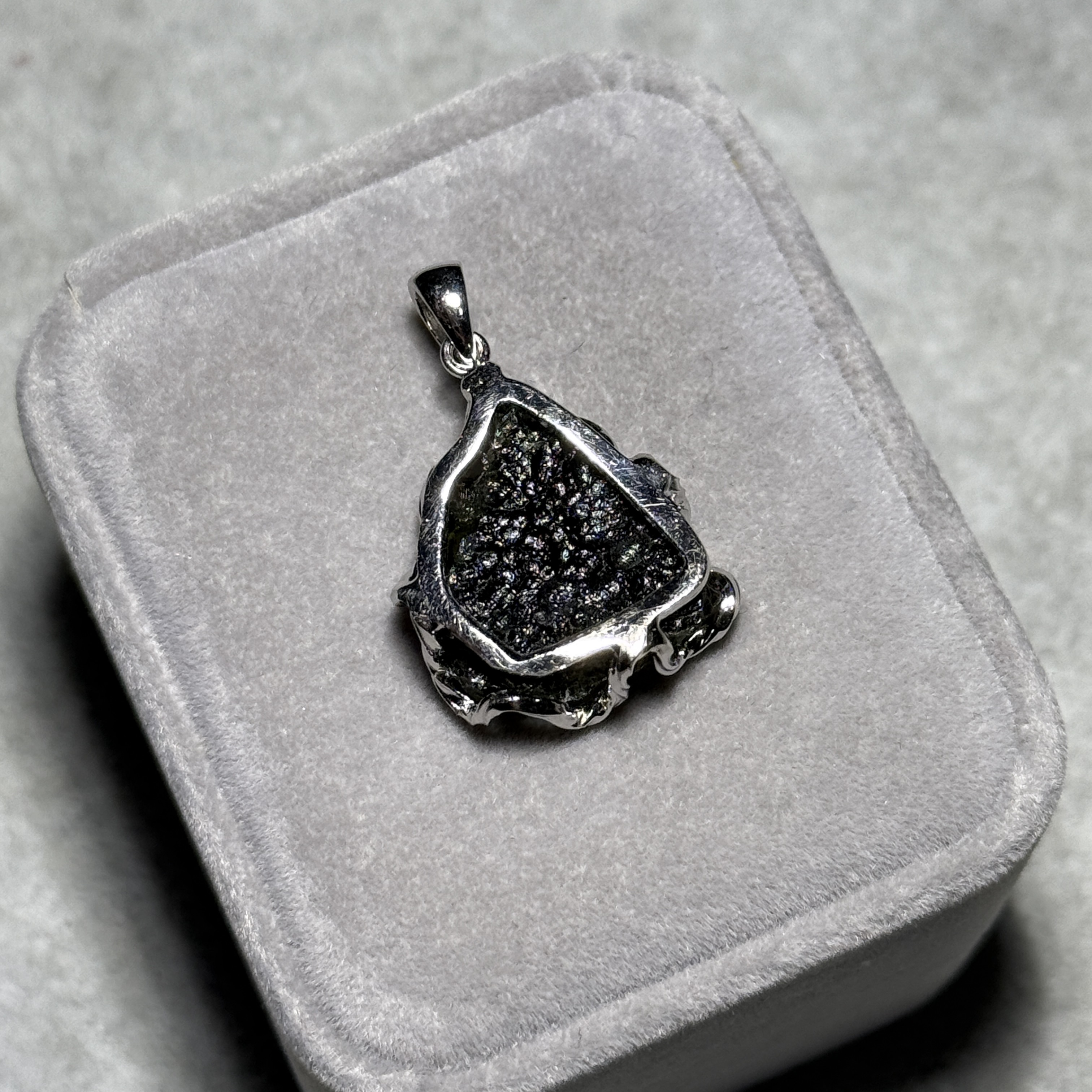 捷克隕石 / 綠隕石吊墜 FX1616