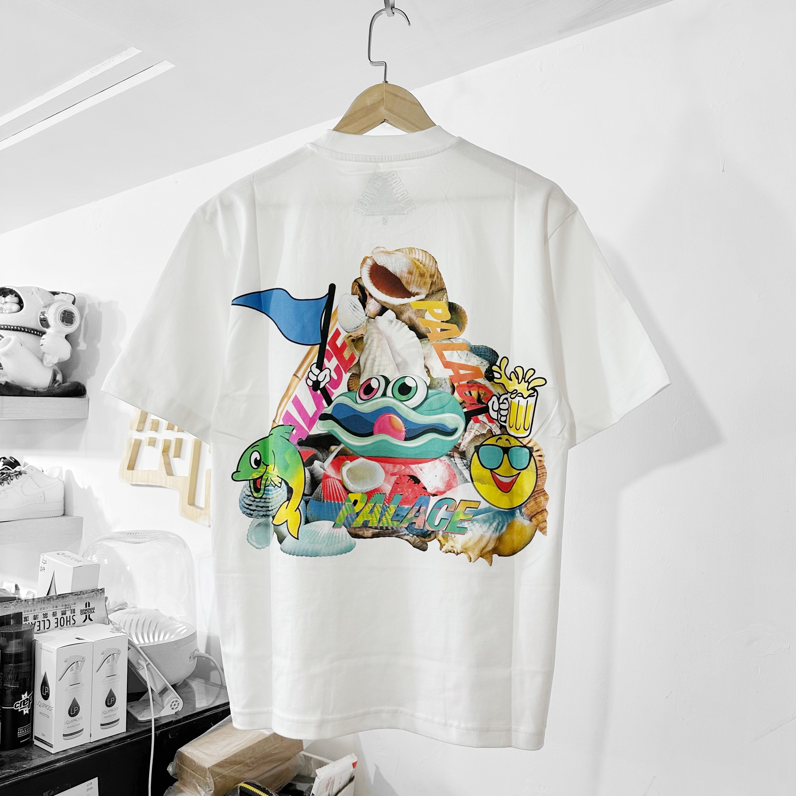 PALACE  P Sea T-Shirt White