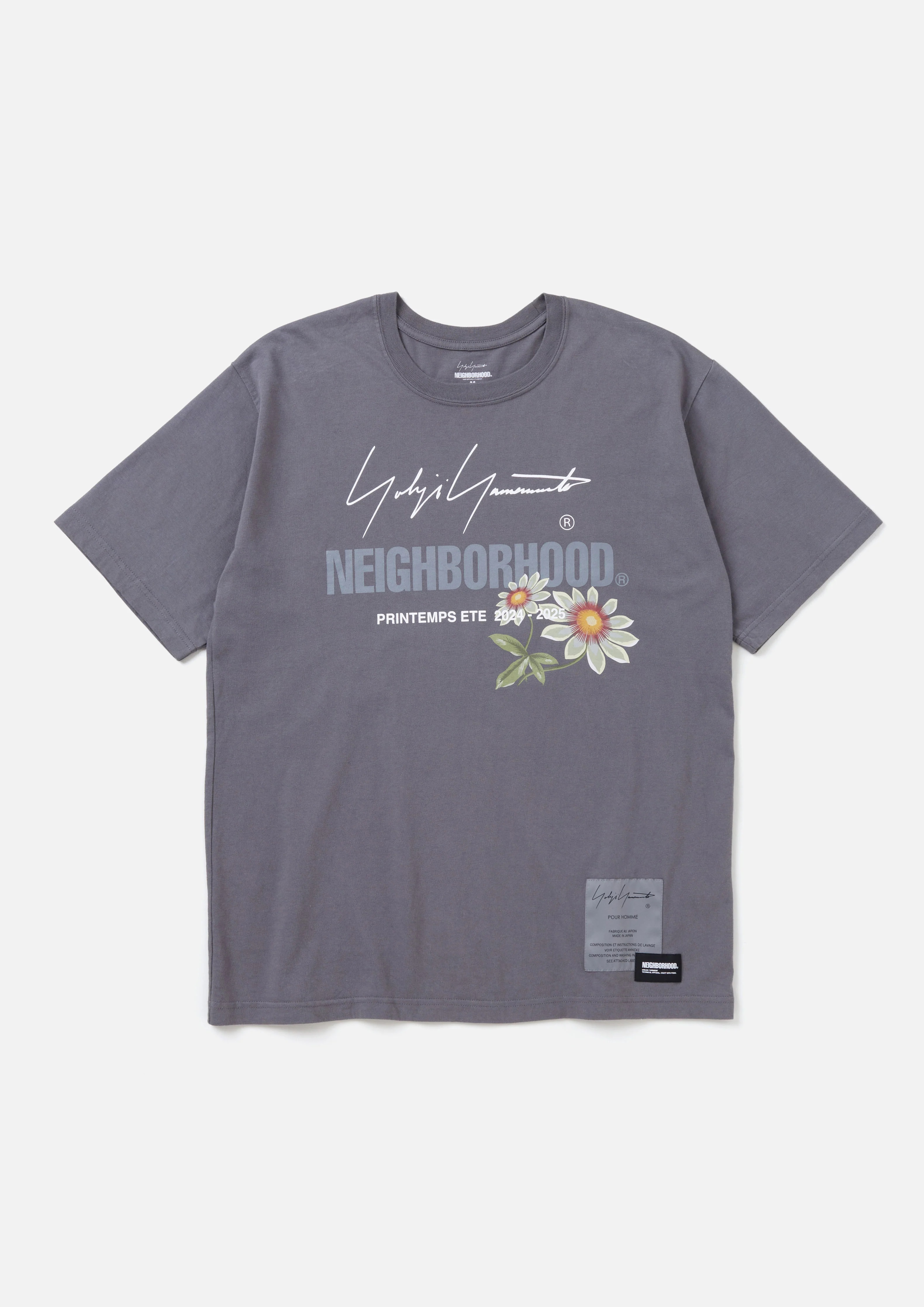 [現貨] NEIGHBORHOOD FW24 NH X YOHJI YAMAMOTO . TEE SS-1 | 2 colors