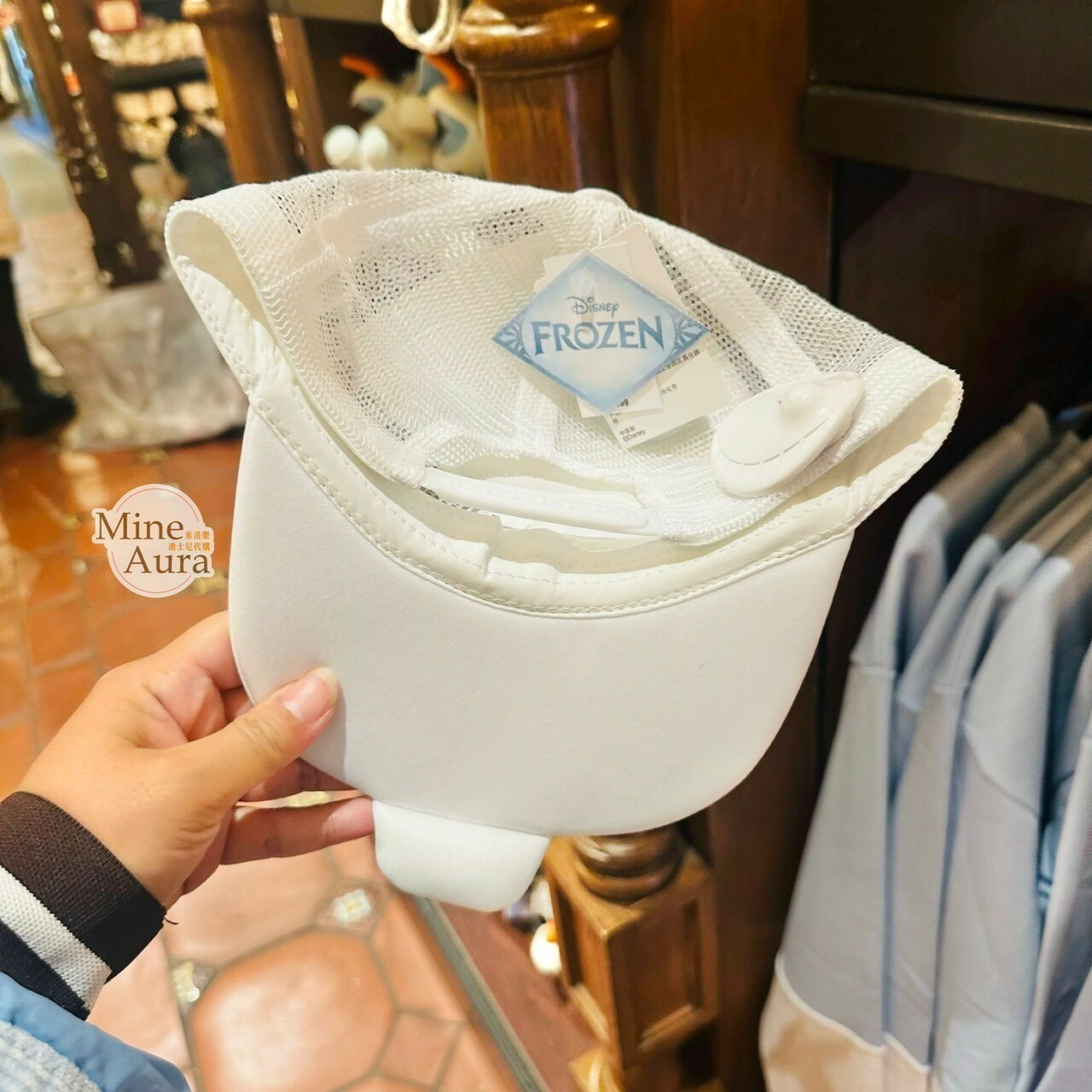 雪寶 Olaf 立體 造型帽 棒球帽 冰雪奇緣 Frozen -上海迪士尼樂園