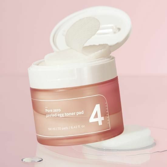 [ numbuzin ] No.4 Pore Zero Peeled Egg Toner Pad 70P