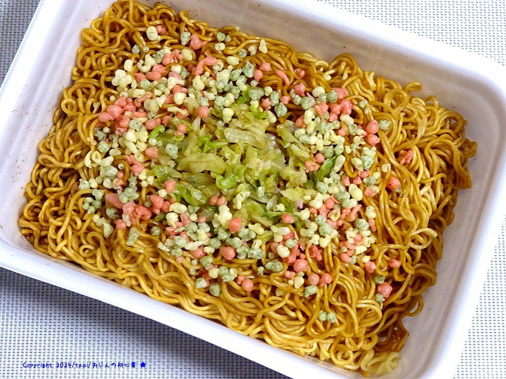 日本 Peyoung 超大盛 醬燒炒麵 239g 炸天婦羅酥