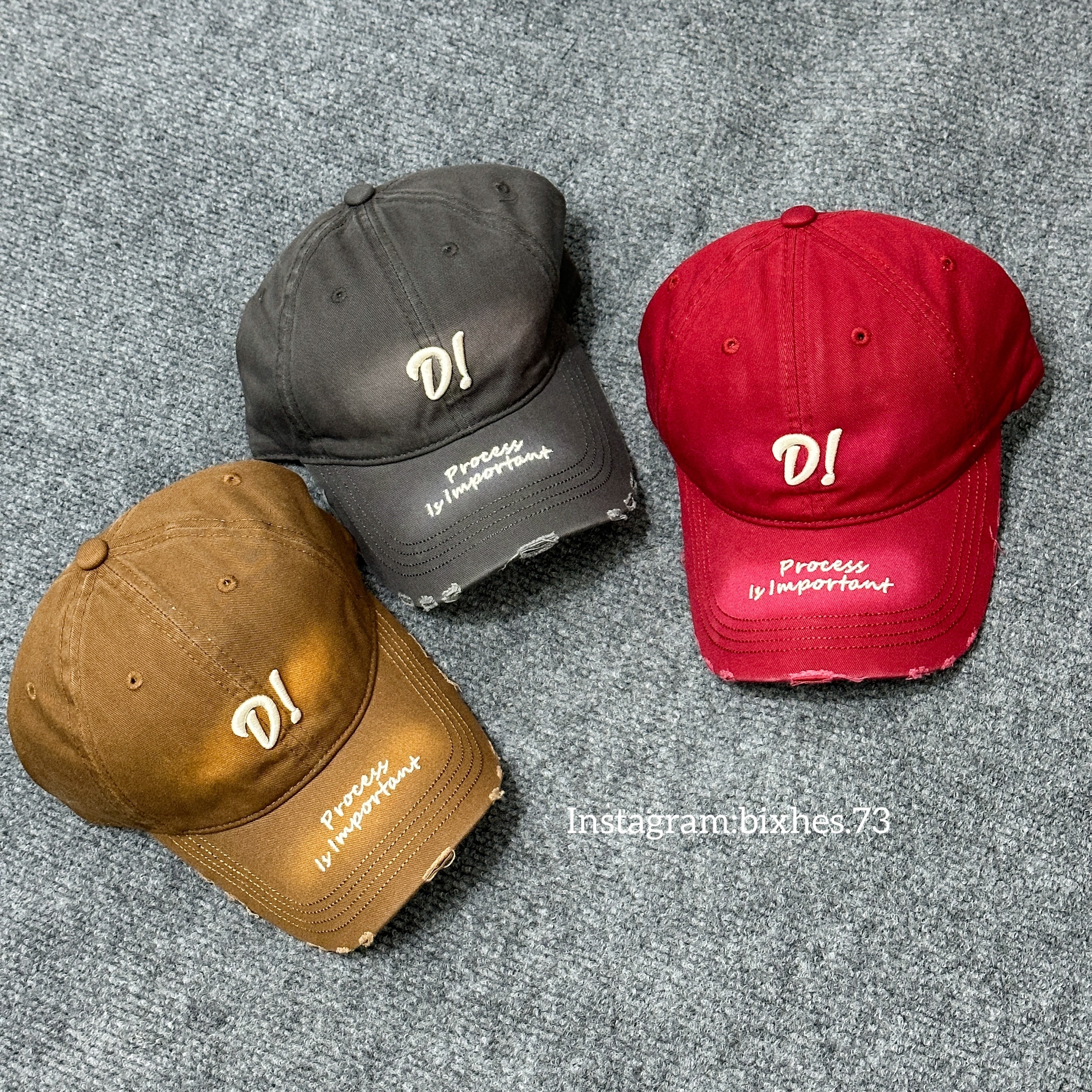 磨邊刷色老帽(H00038)