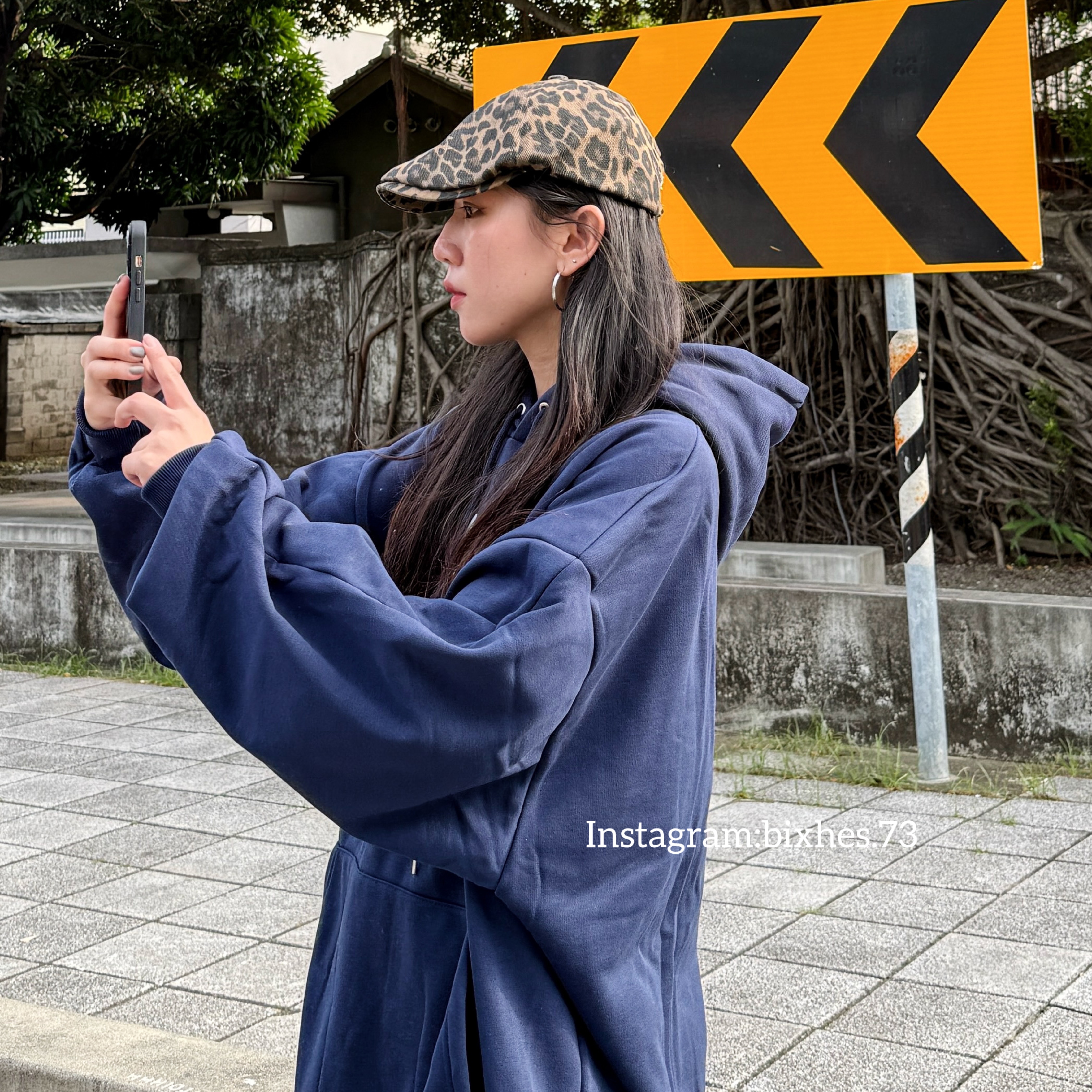 豹紋小偷帽(H00040)