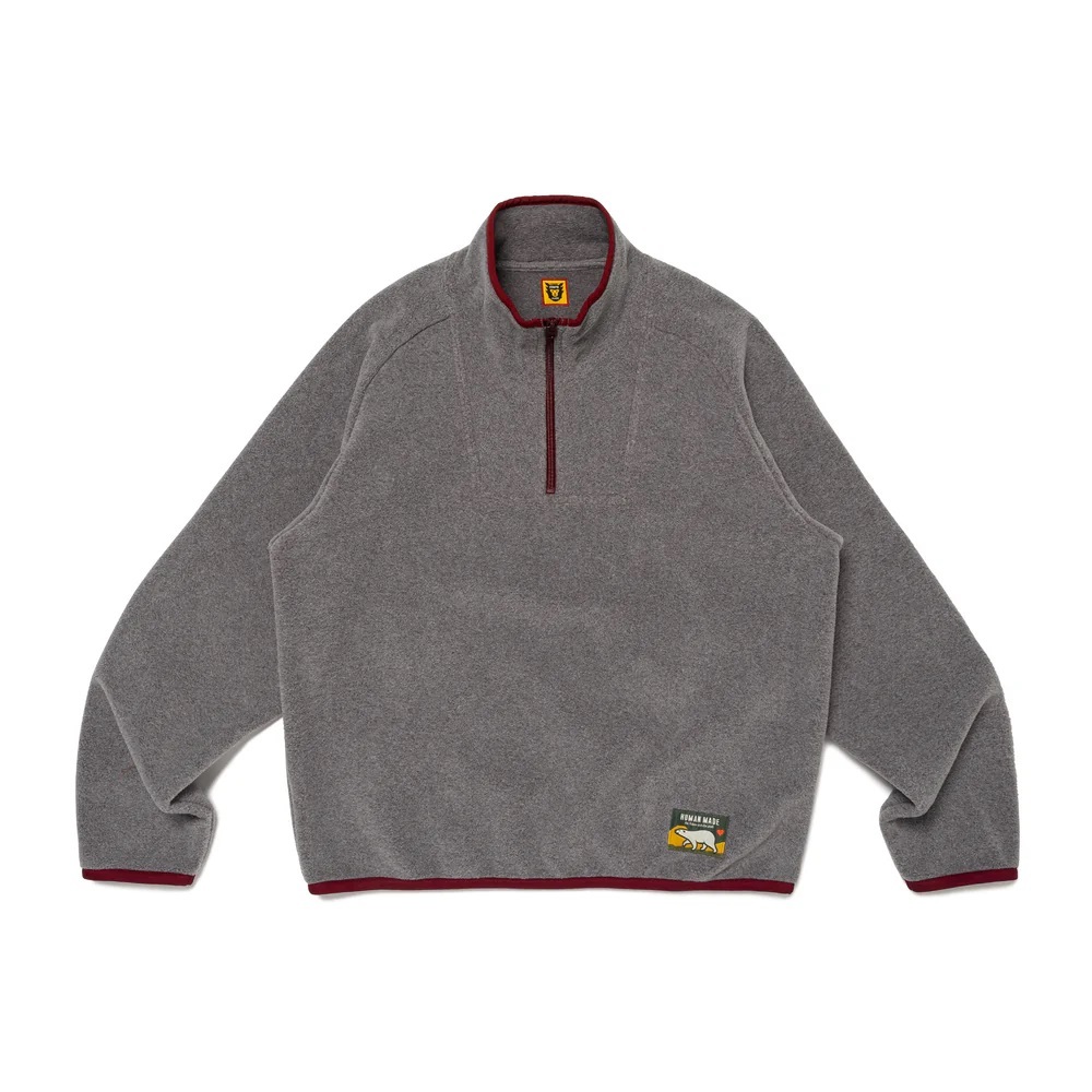 HUMAN MADE 2024 A/W FLEECE HALF-ZIP PULLOVER - PRE ORDER ITEM (預訂中)