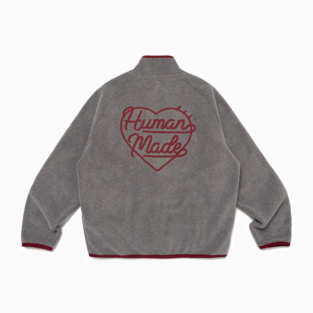 HUMAN MADE 2024 A/W FLEECE HALF-ZIP PULLOVER - PRE ORDER ITEM (預訂中)