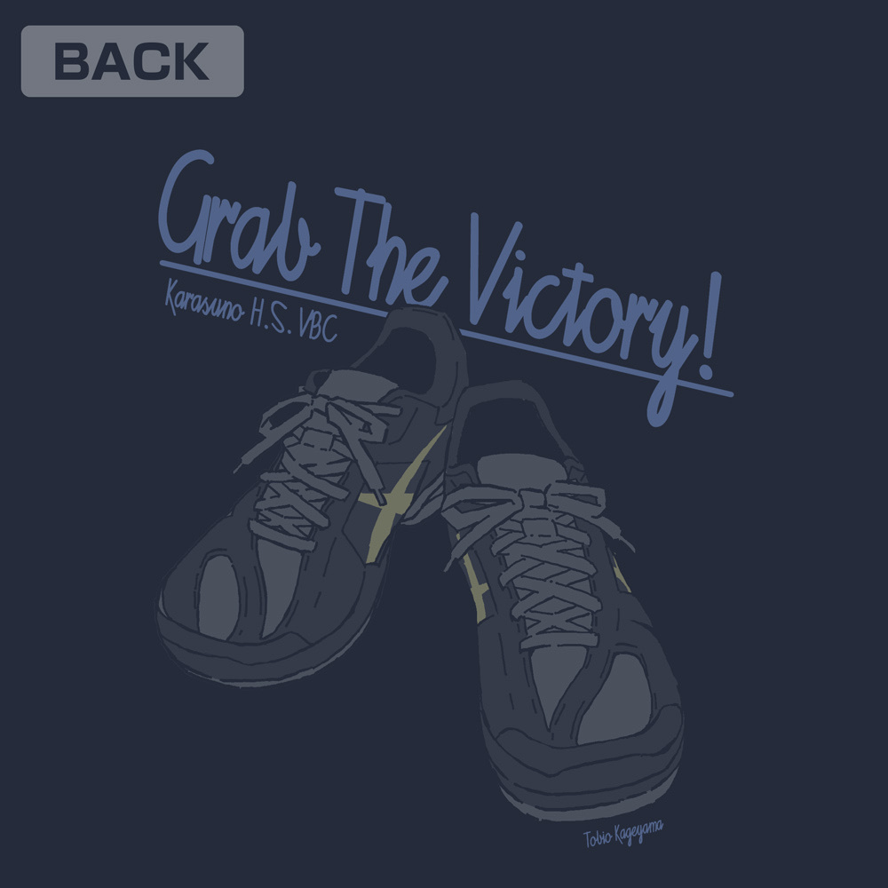 Cospa 1216 影山飛雄シューズ ジップパーカー [ハイキュー!!] NAVY