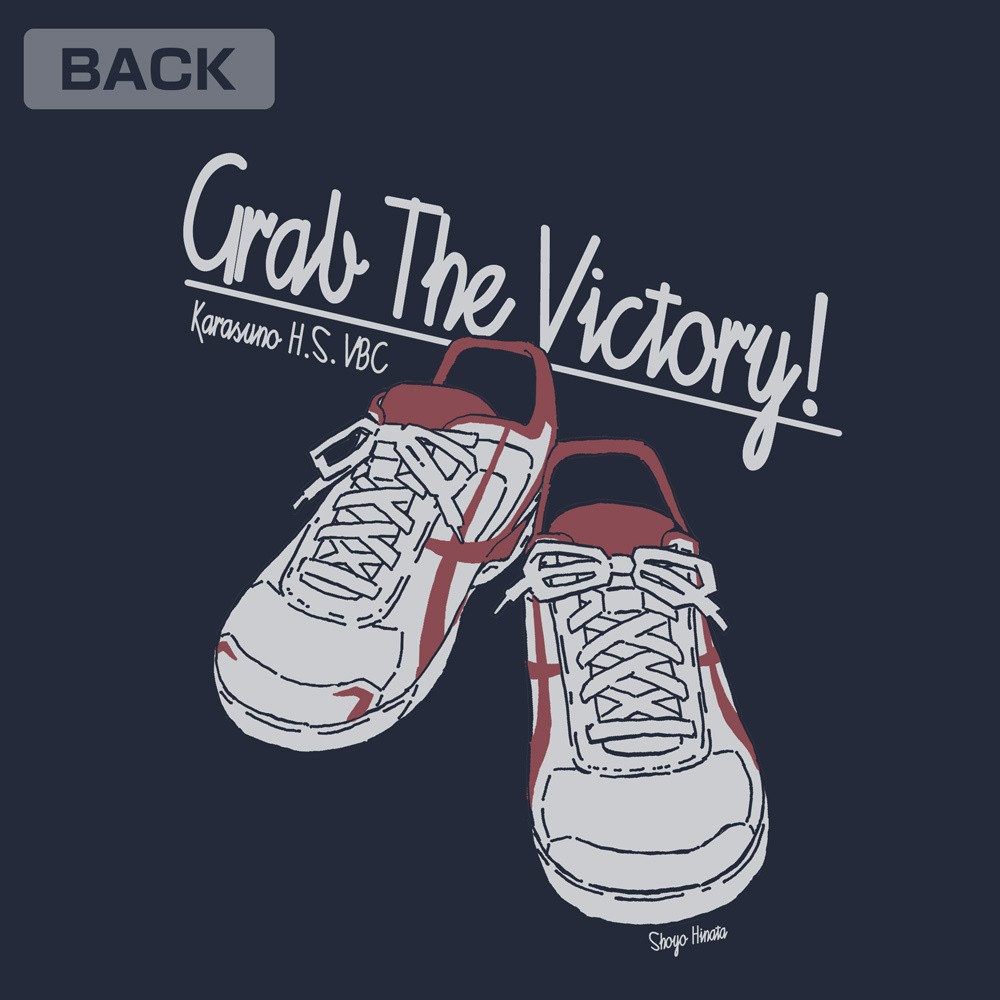 Cospa 1216 日向翔陽シューズ ジップパーカー [ハイキュー!!] NAVY