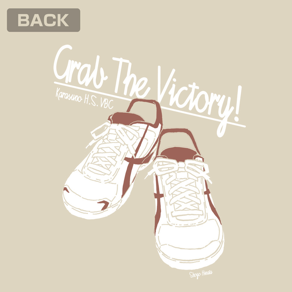 Cospa 1216 日向翔陽シューズ ジップパーカー [ハイキュー!!] LIGHT BEIGE