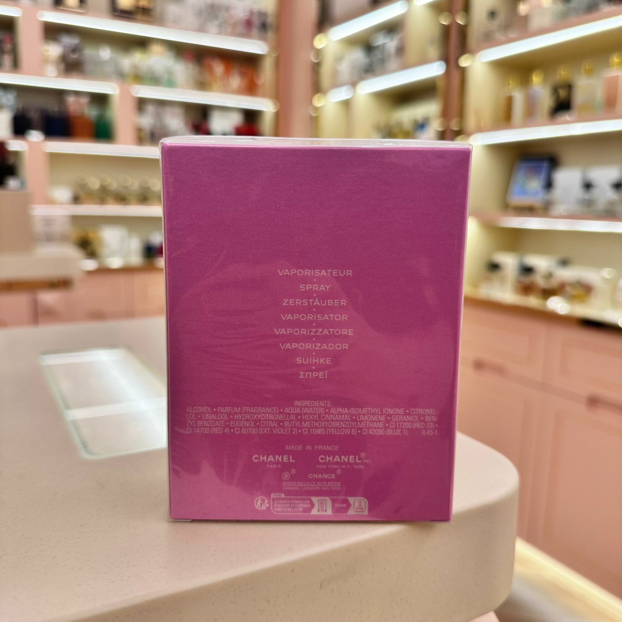 Chanel Chance Eau Tendre EDP 100ml 香奈兒 粉邂逅淡香精