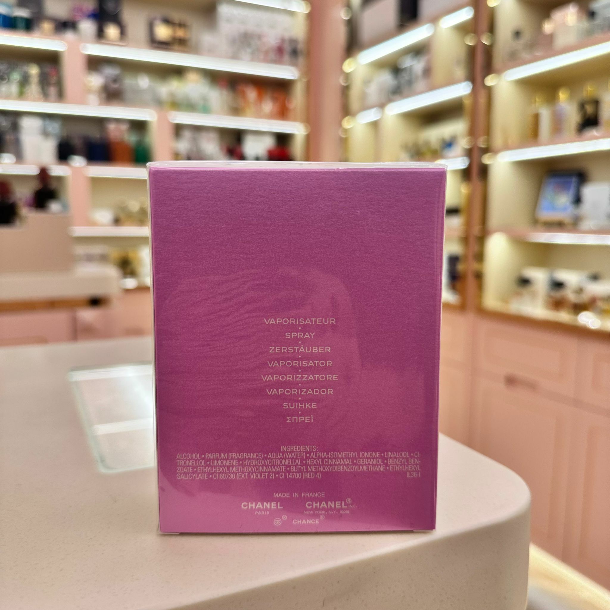 Chanel Chance Eau Tendre EDT 100ml 香奈兒 粉邂逅淡香水