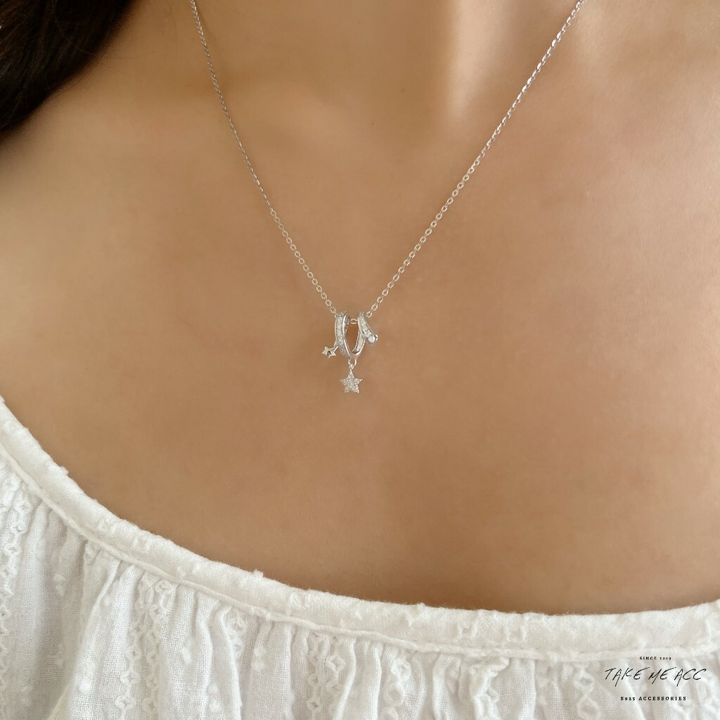 流星雨｜純銀項鍊