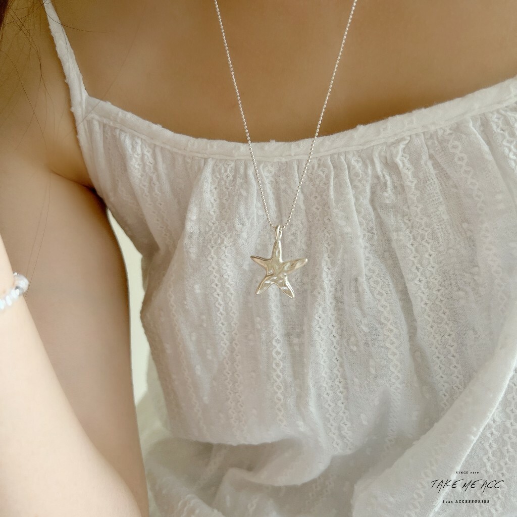 海星在唱歌｜純銀項鍊