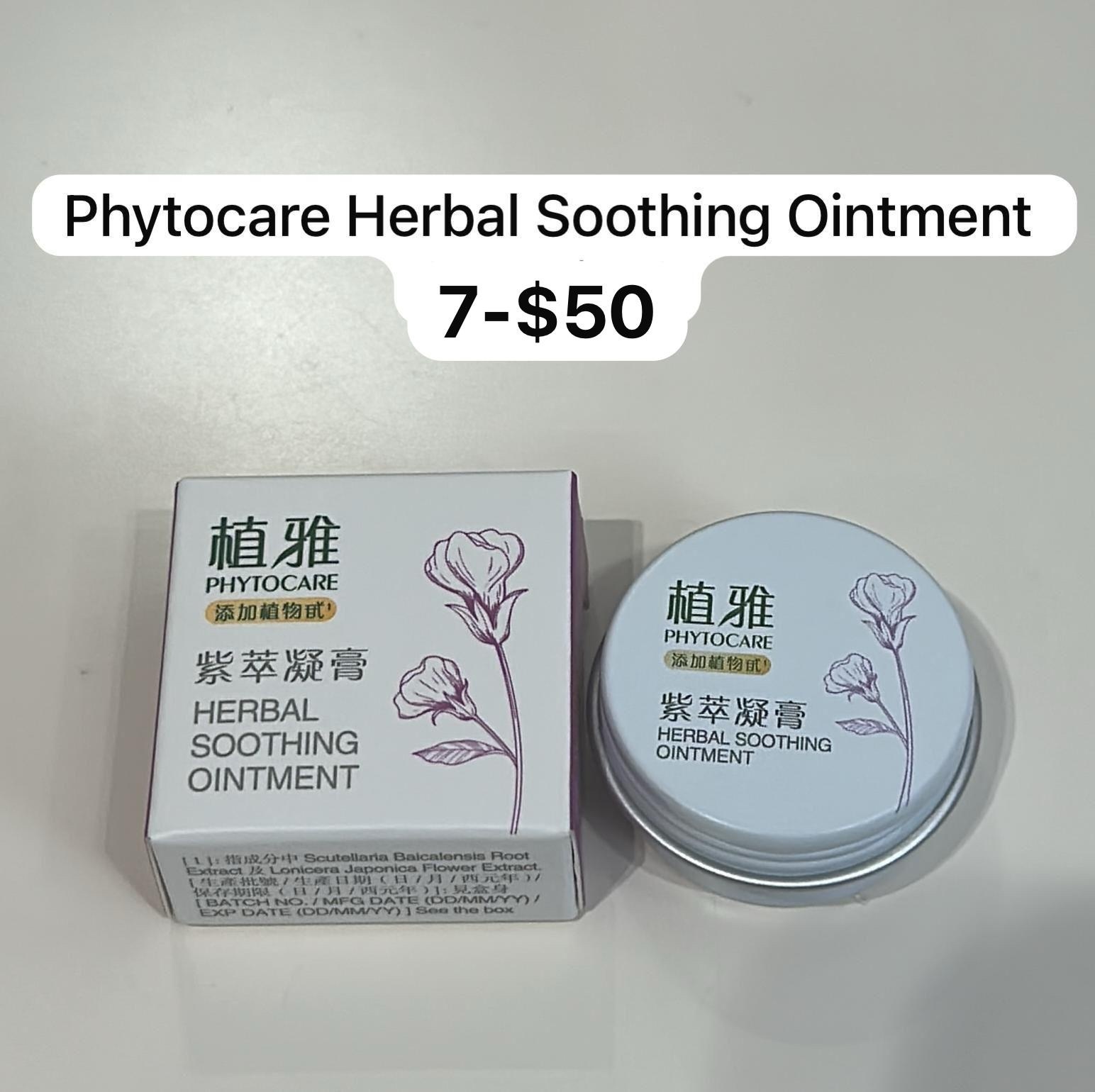 7 PHYTOCARE HERBAL SOOTHING OINTMENT $50