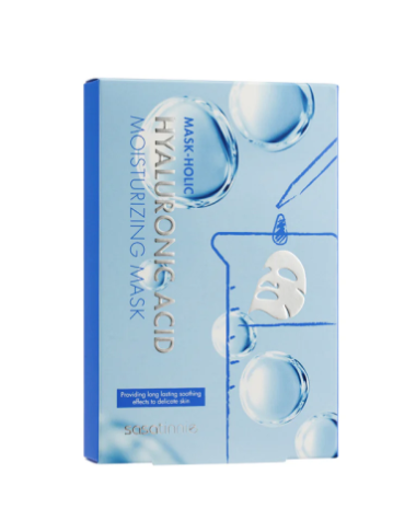 Sasatinnie 玻尿酸精華保濕面膜 22g x 5 ea，EXP：2026年4月(H12 SA54)