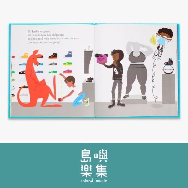 If I had a kangaroo 硬頁書