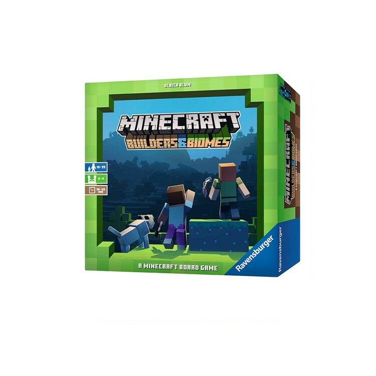 當個創世神 中文版桌遊 適合10歲以上 Minecraft: Builders & Biomes