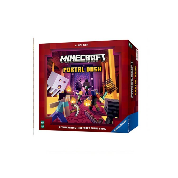 當個創世神：衝出地獄門 中文版桌遊 適合10歲以上 Minecraft：Portal Dash