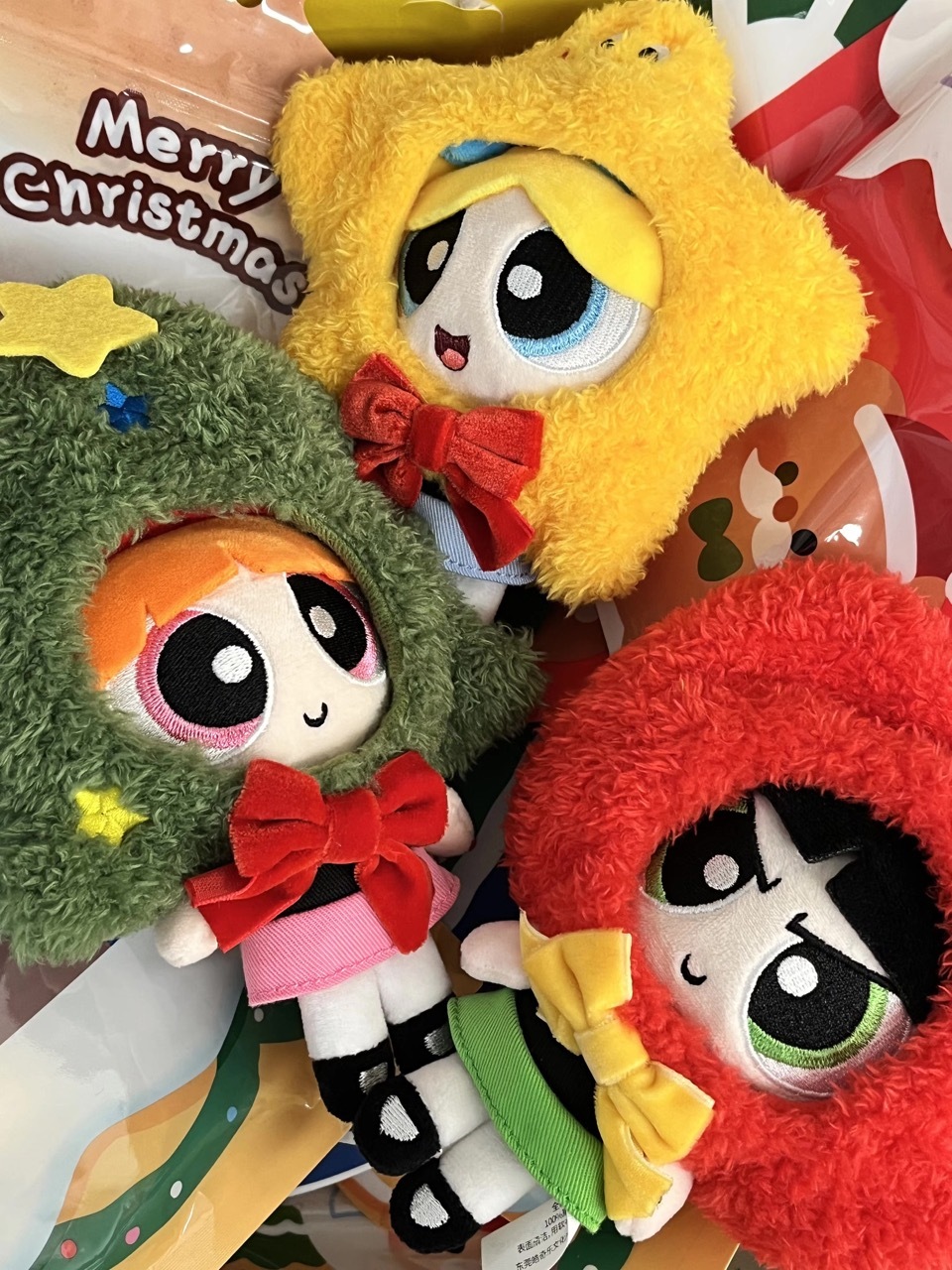 THE POWERPUFF GIRLS 飛天小女警 聖誕系列 吊飾 鑰匙圈 頭套 可拆卸 官方正版授權 / 預購