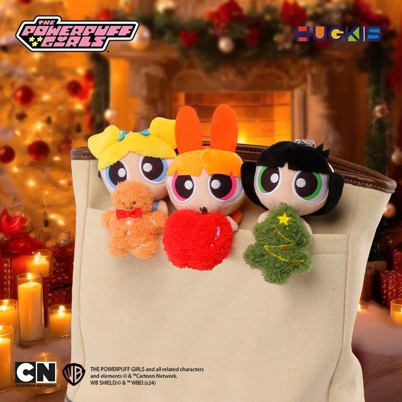THE POWERPUFF GIRLS 飛天小女警 聖誕系列 吊飾 鑰匙圈 螢幕夾 平板夾 官方正版授權 / 預購
