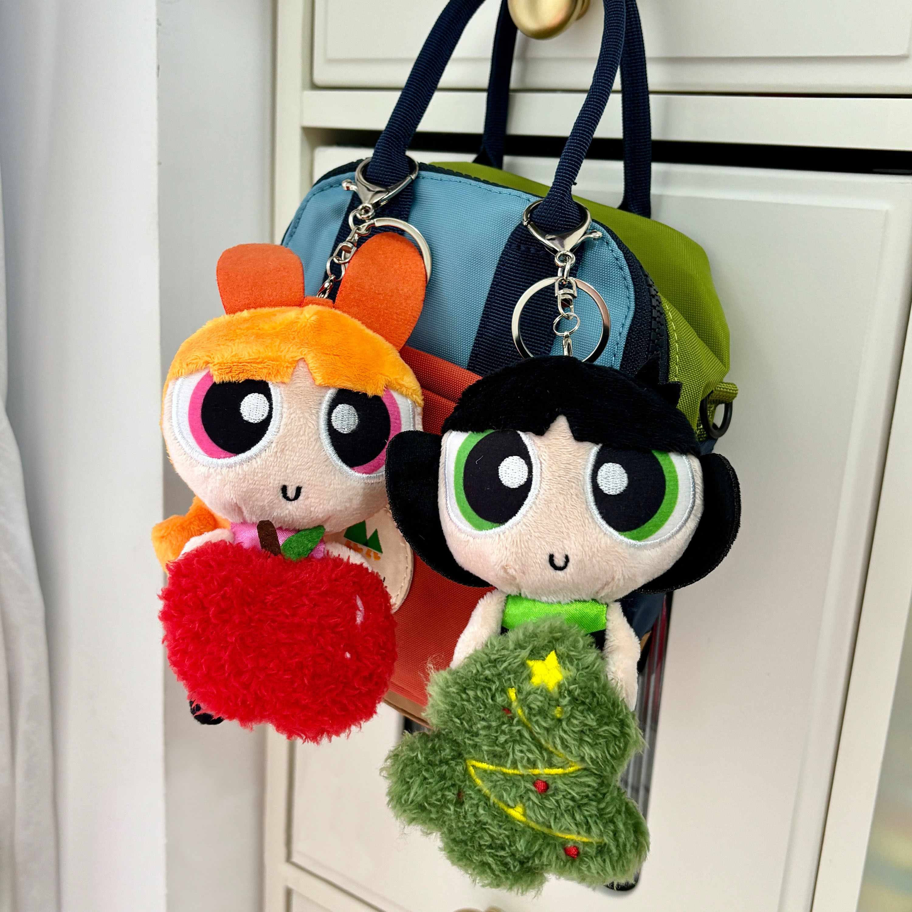 THE POWERPUFF GIRLS 飛天小女警 聖誕系列 吊飾 鑰匙圈 螢幕夾 平板夾 官方正版授權 / 預購