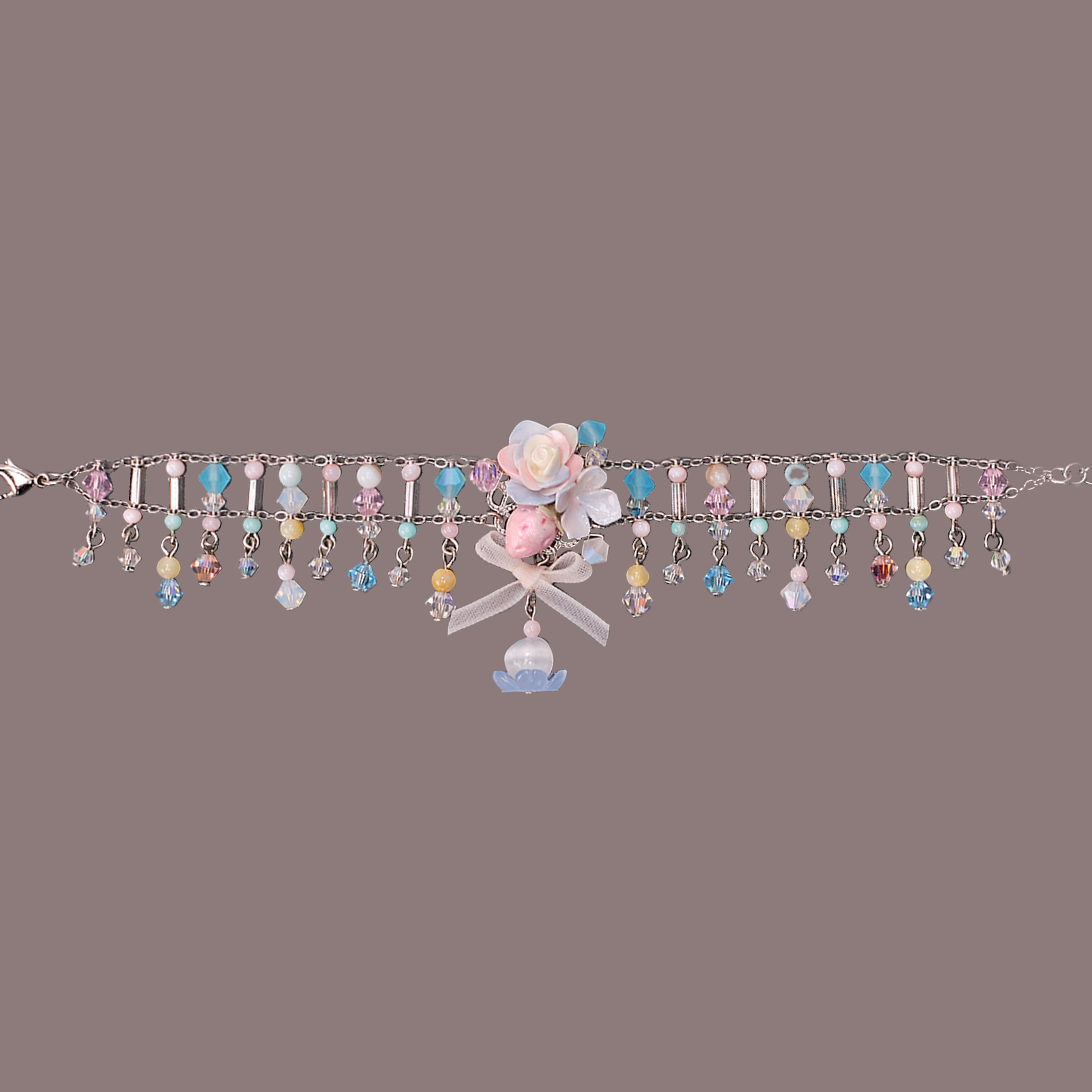 Memory Orbs Bouquet Beaded Bracelet