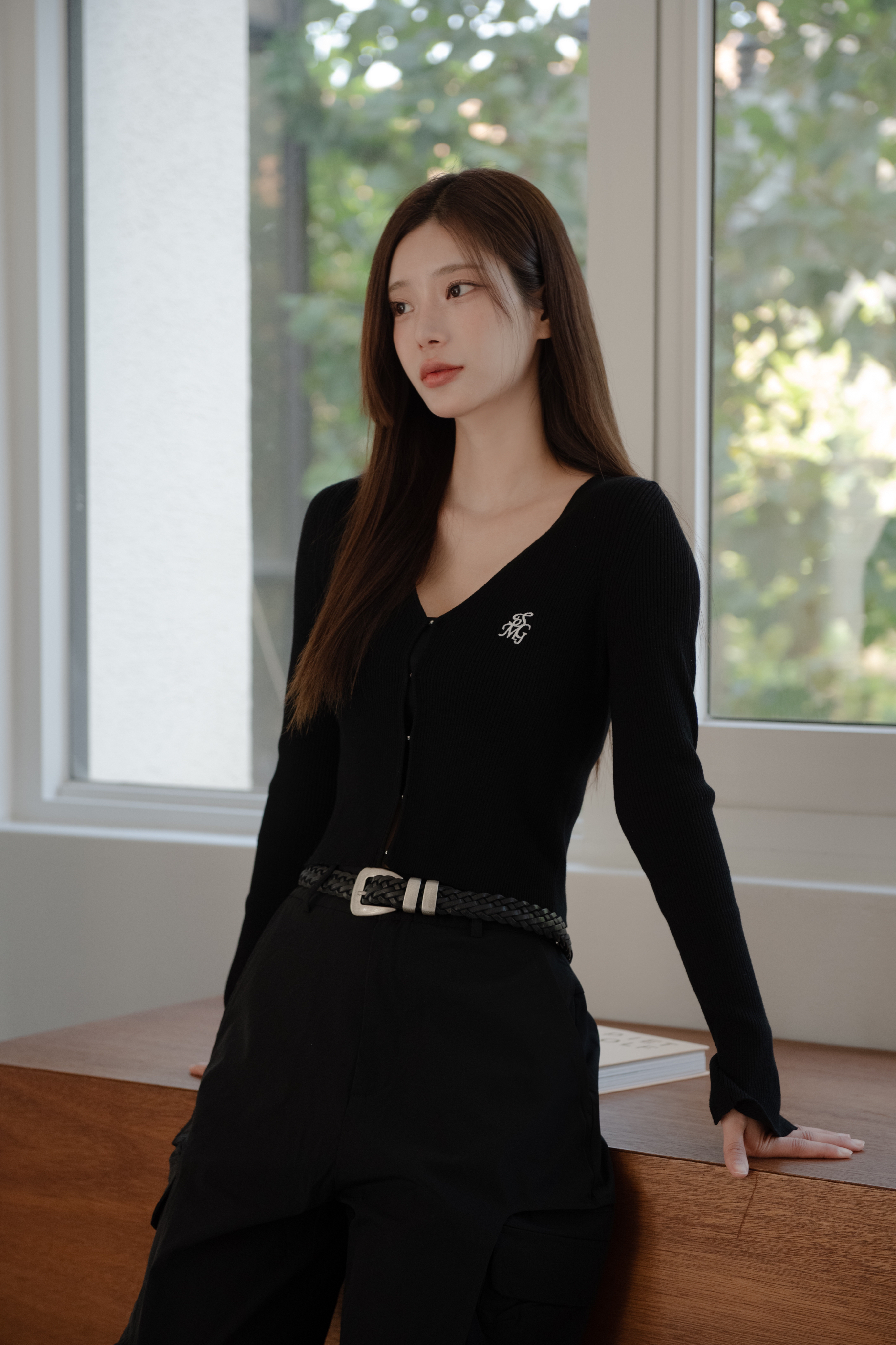 SIMON MADE GC-2429 純慾 針織 開襟 外套