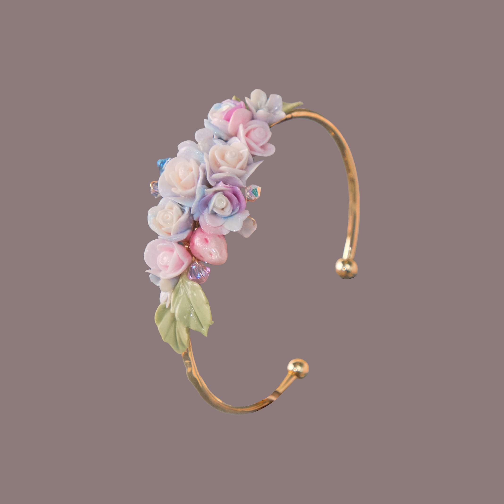 Soul Valley Raibow Roses Bridge Bangle