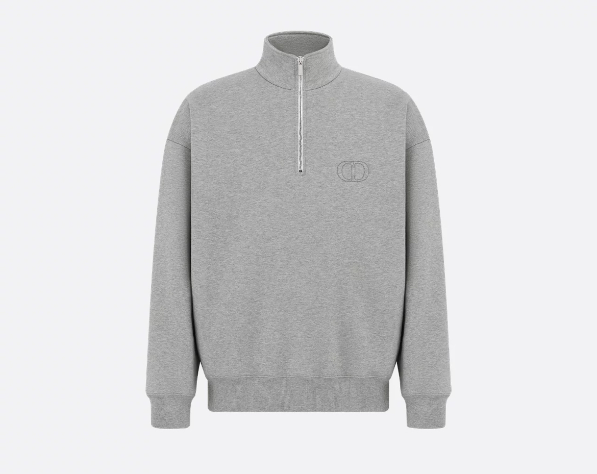 Dior CD icon half zip sweatshirt