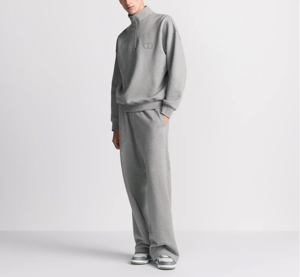 Dior CD icon half zip sweatshirt