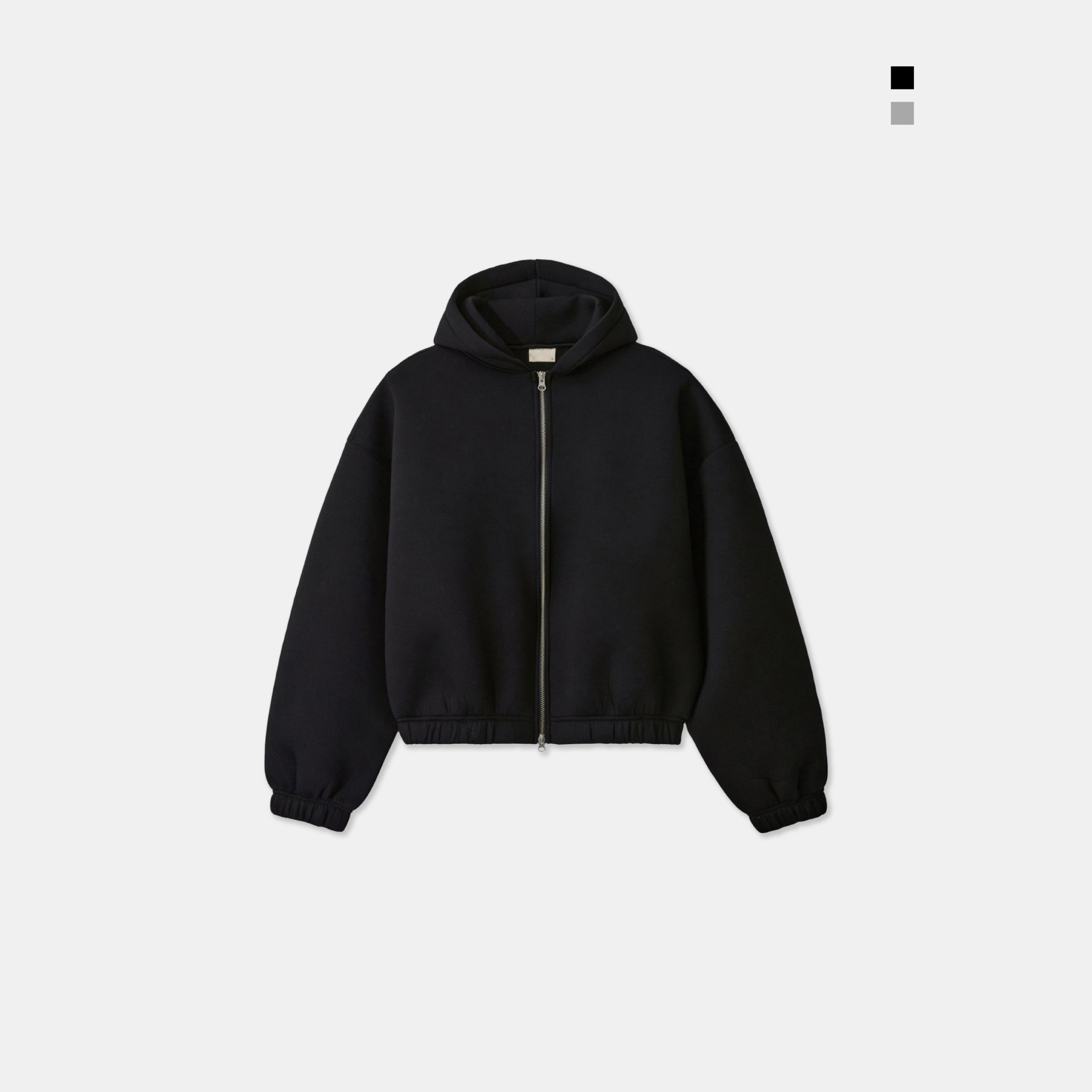 韓國 太空棉 立體 硬挺 雙拉鍊 棉外套