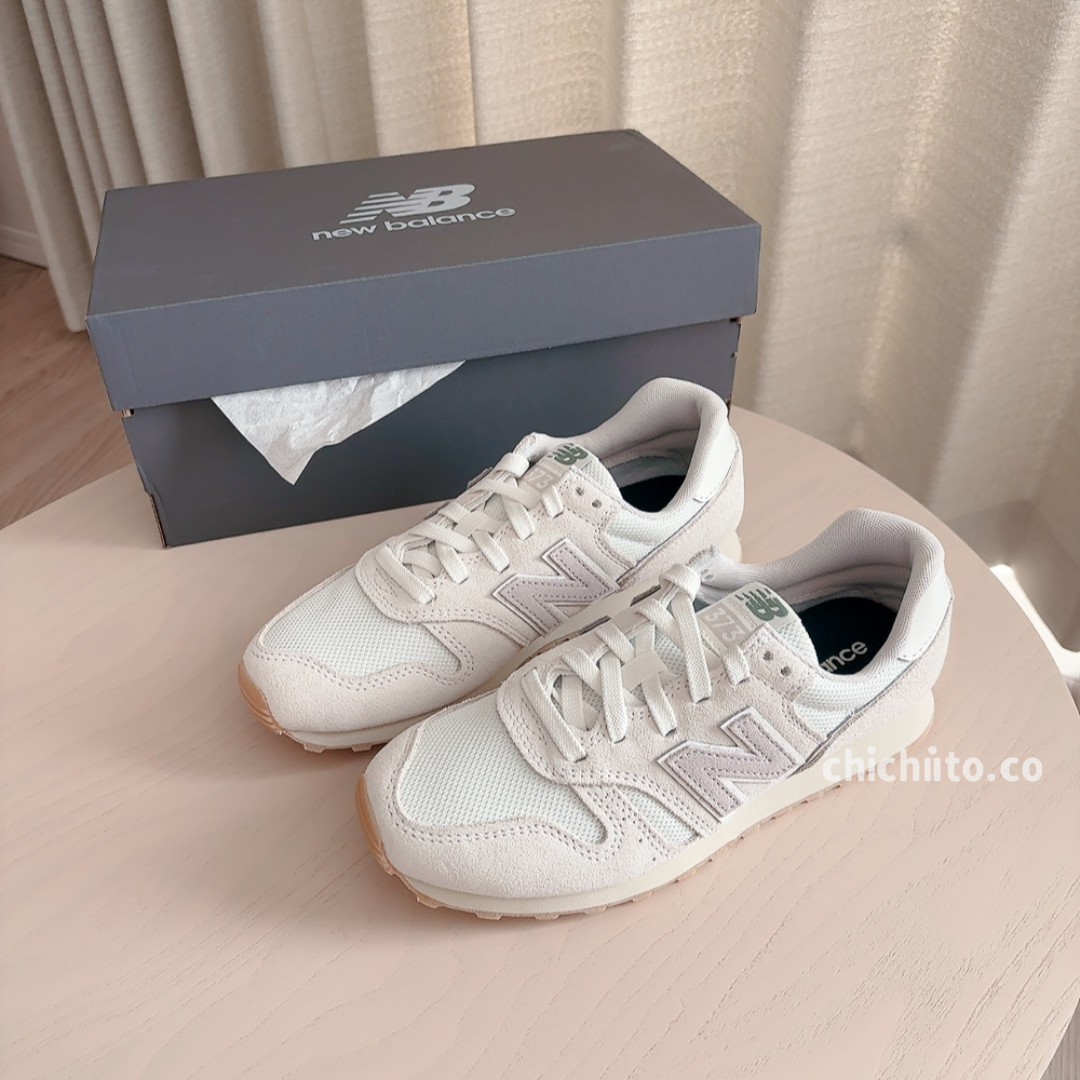 New Balance WL373 溫柔奶白