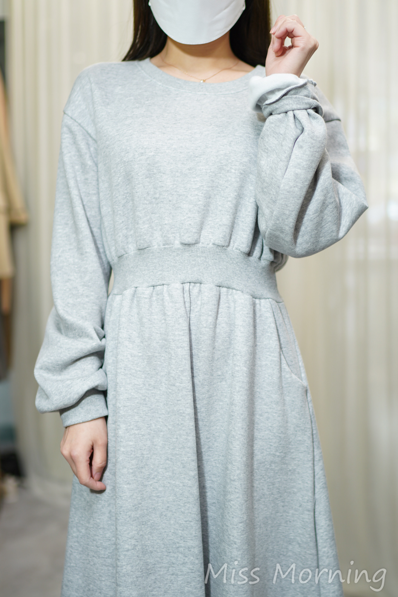 全毛底連身裙(14346)