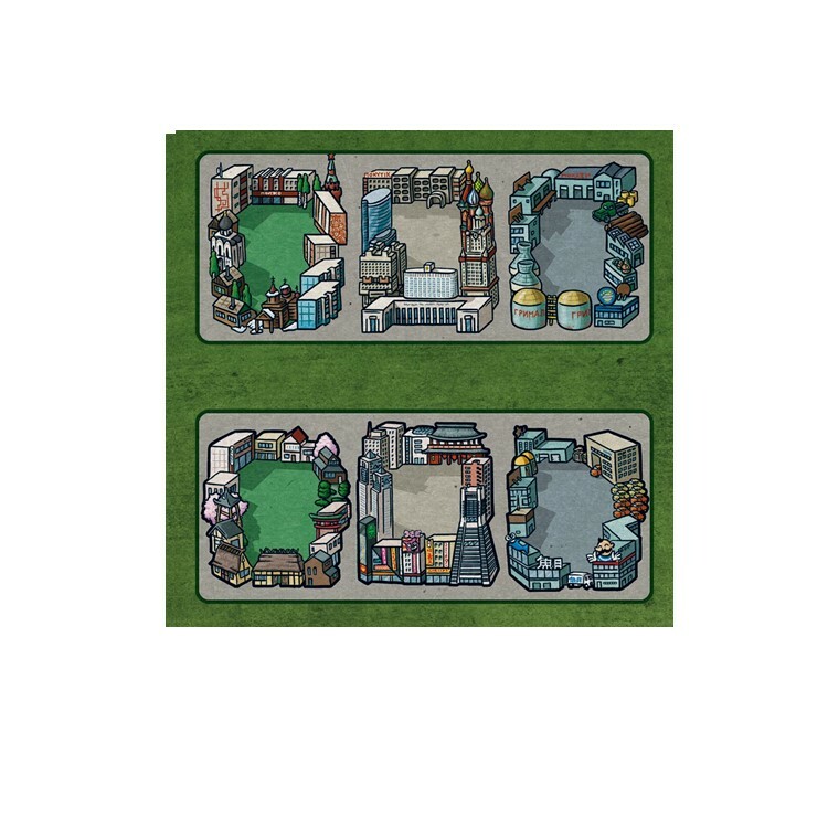 電力公司擴充6：俄羅斯/日本地圖 中文版桌遊 適合13歲以上 Power Grid Recharged:Russia / Japan