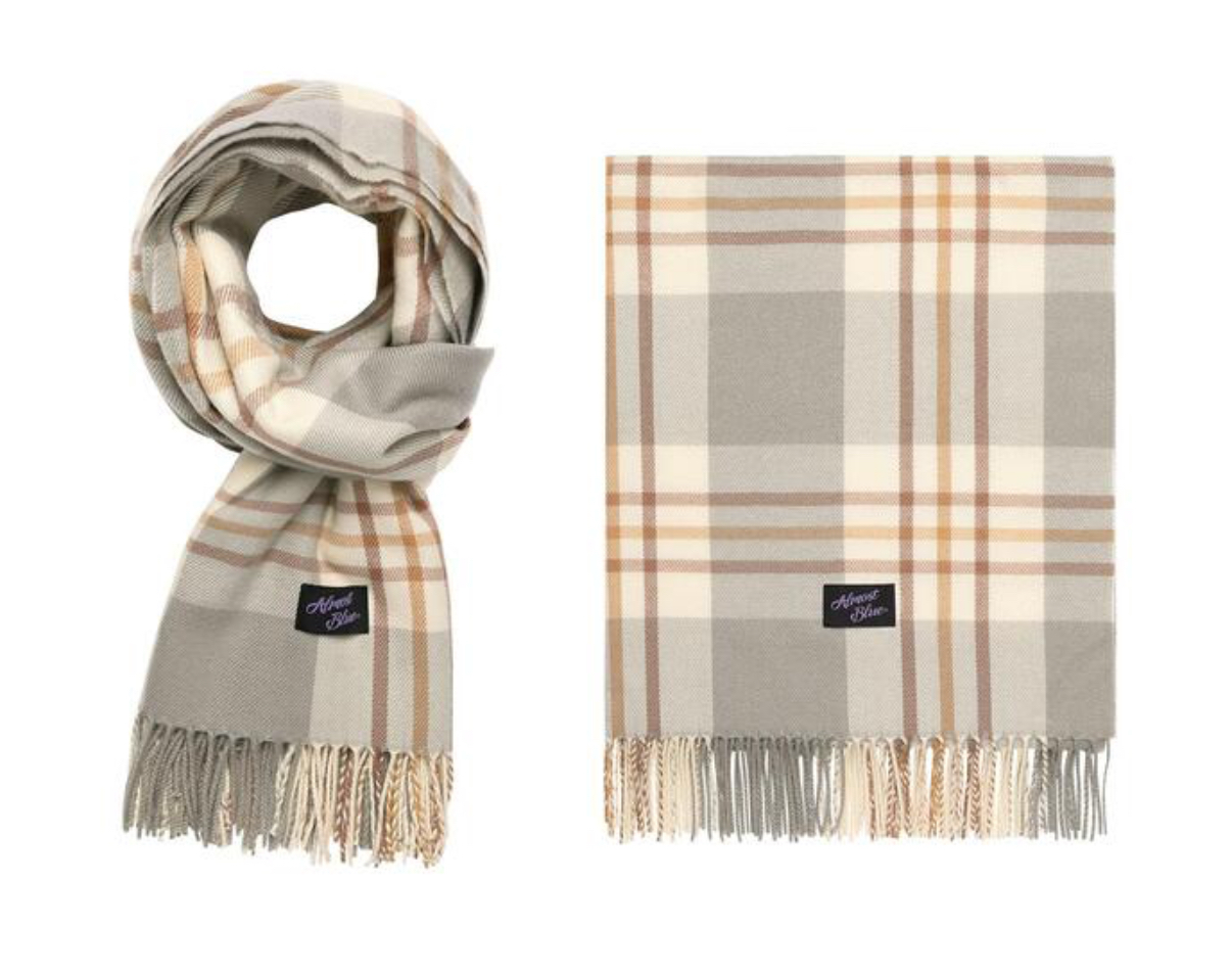 (現貨) almost blue - caramel latte muffler