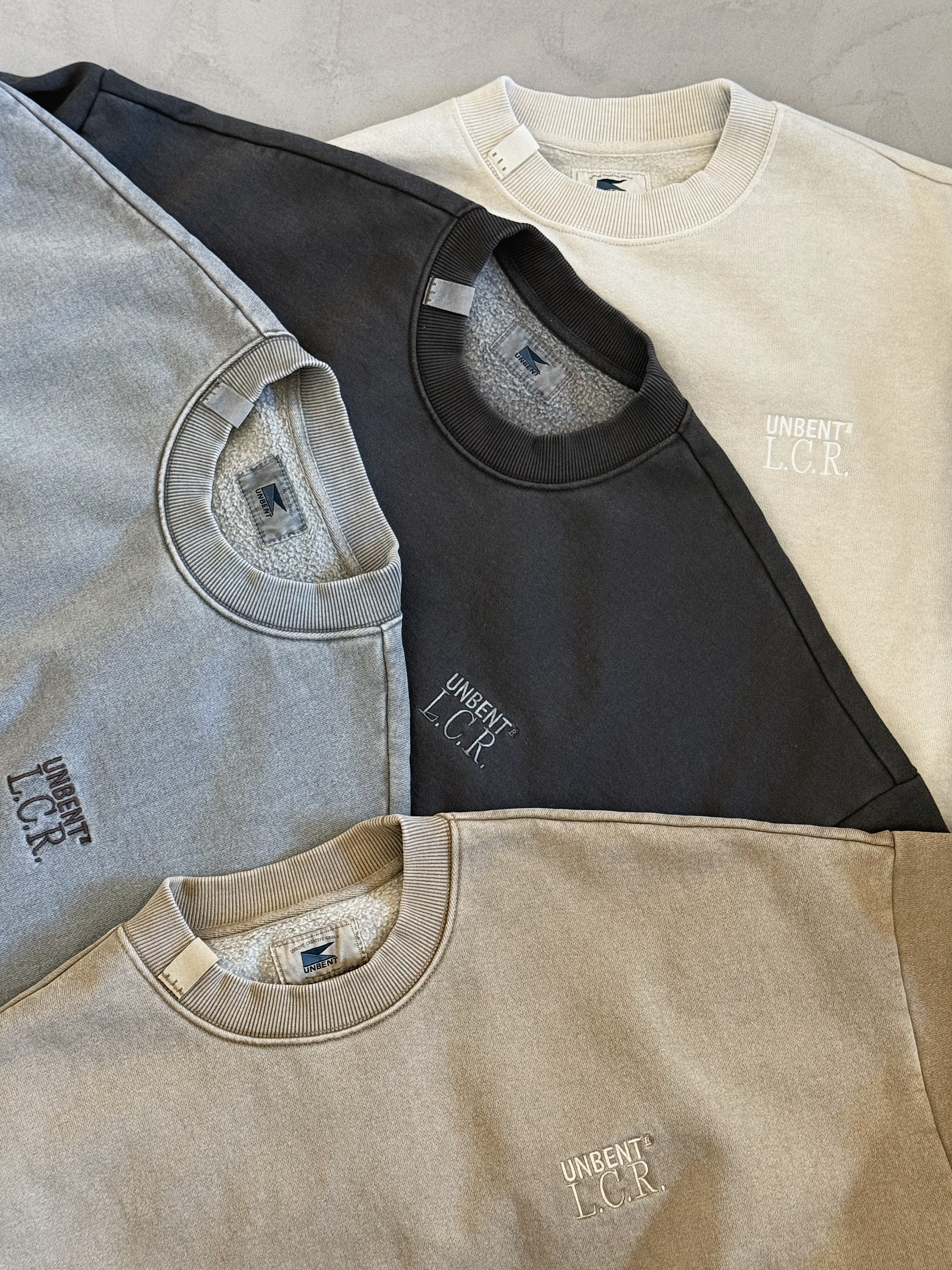 Unbent 24 a/w 蠟染水洗重磅大學踢