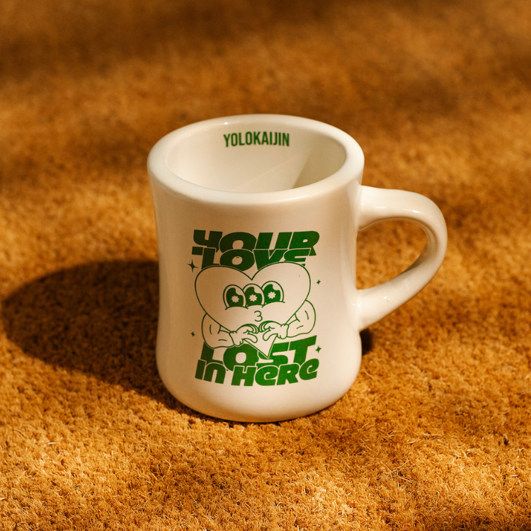 【A君B子 akunbko】YOLO怪人復古胖胖馬克杯