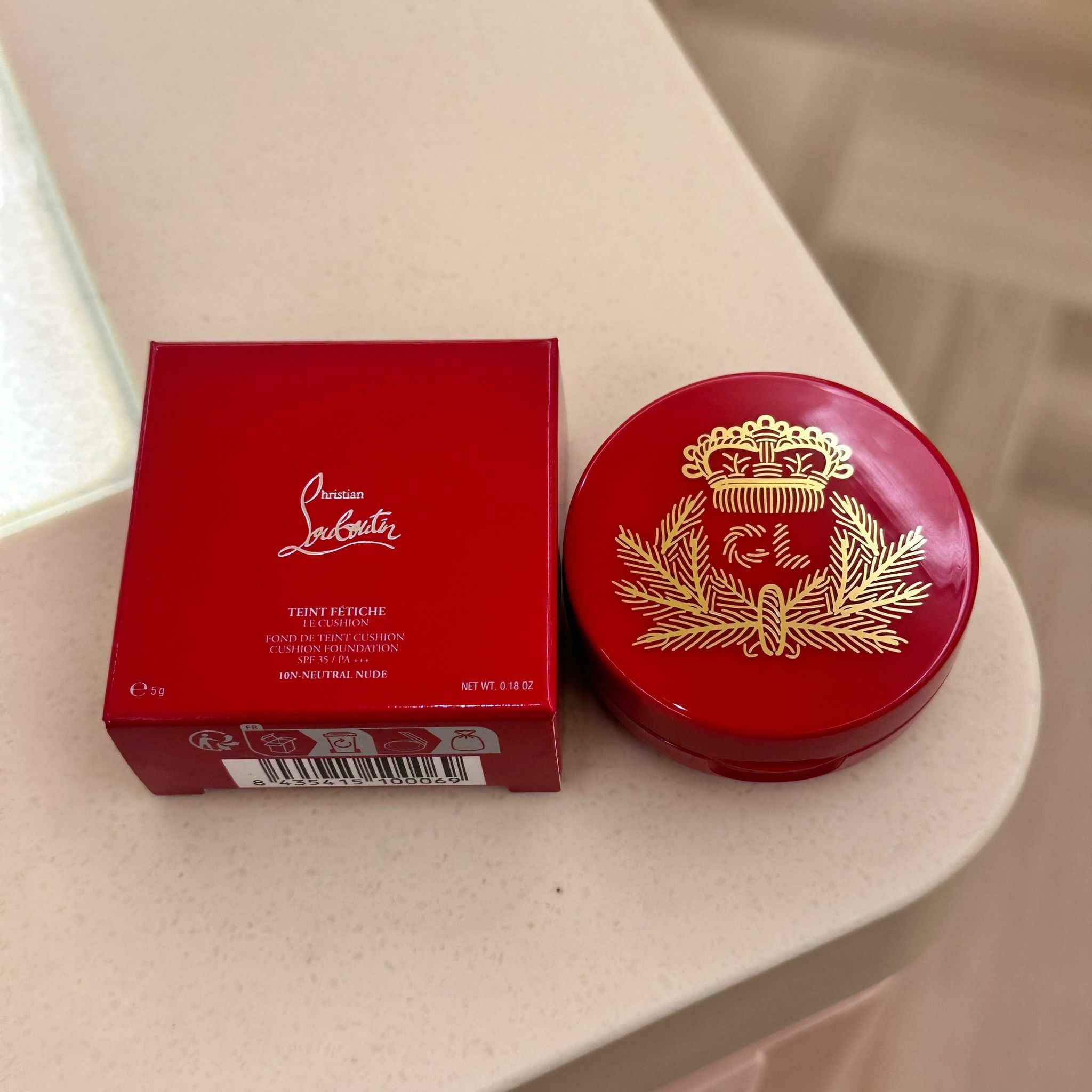 Christian Louboutin mini Cushion 5g 路鉑廷 迷你氣墊