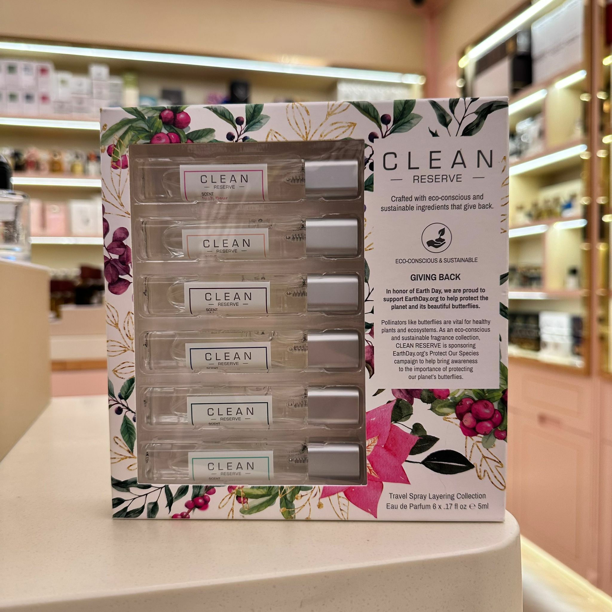 Clean Reserve EDP 6 x 5ml Travel Set 克霖香水試用套裝 銀蓋