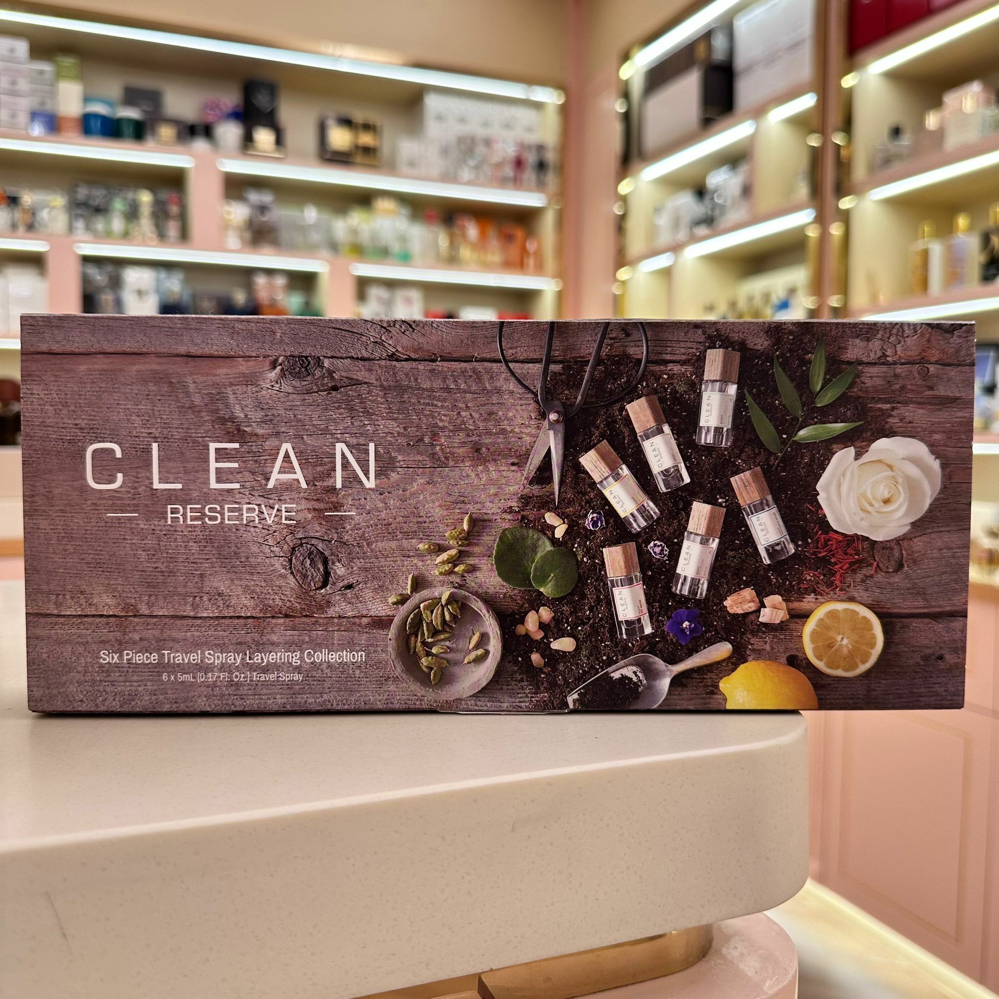 Clean Reserve Layering Collection 6 x 5ml Travel Set 克霖香水試用套裝 木蓋