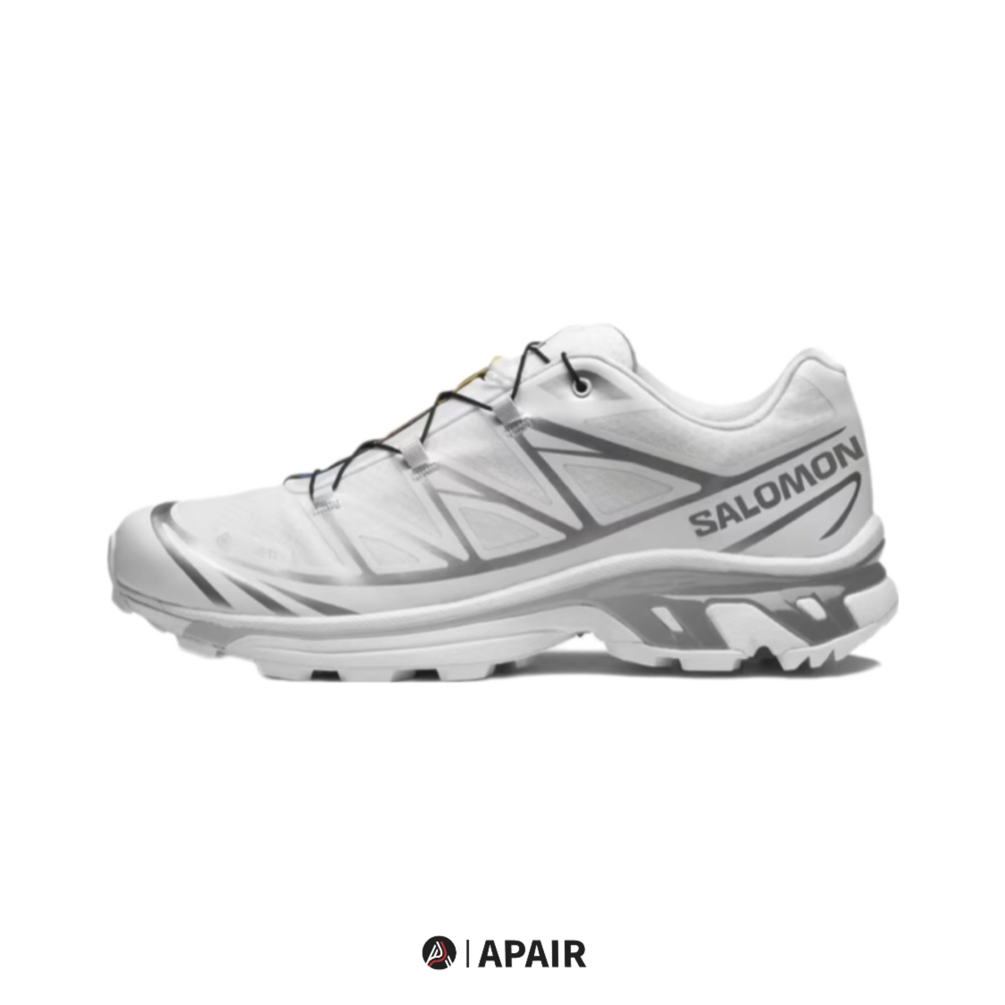 【APAIR】預購 Salomon Xt-6 Gore-Tex "White Silver" 白銀 機能鞋 抽繩 L47581100