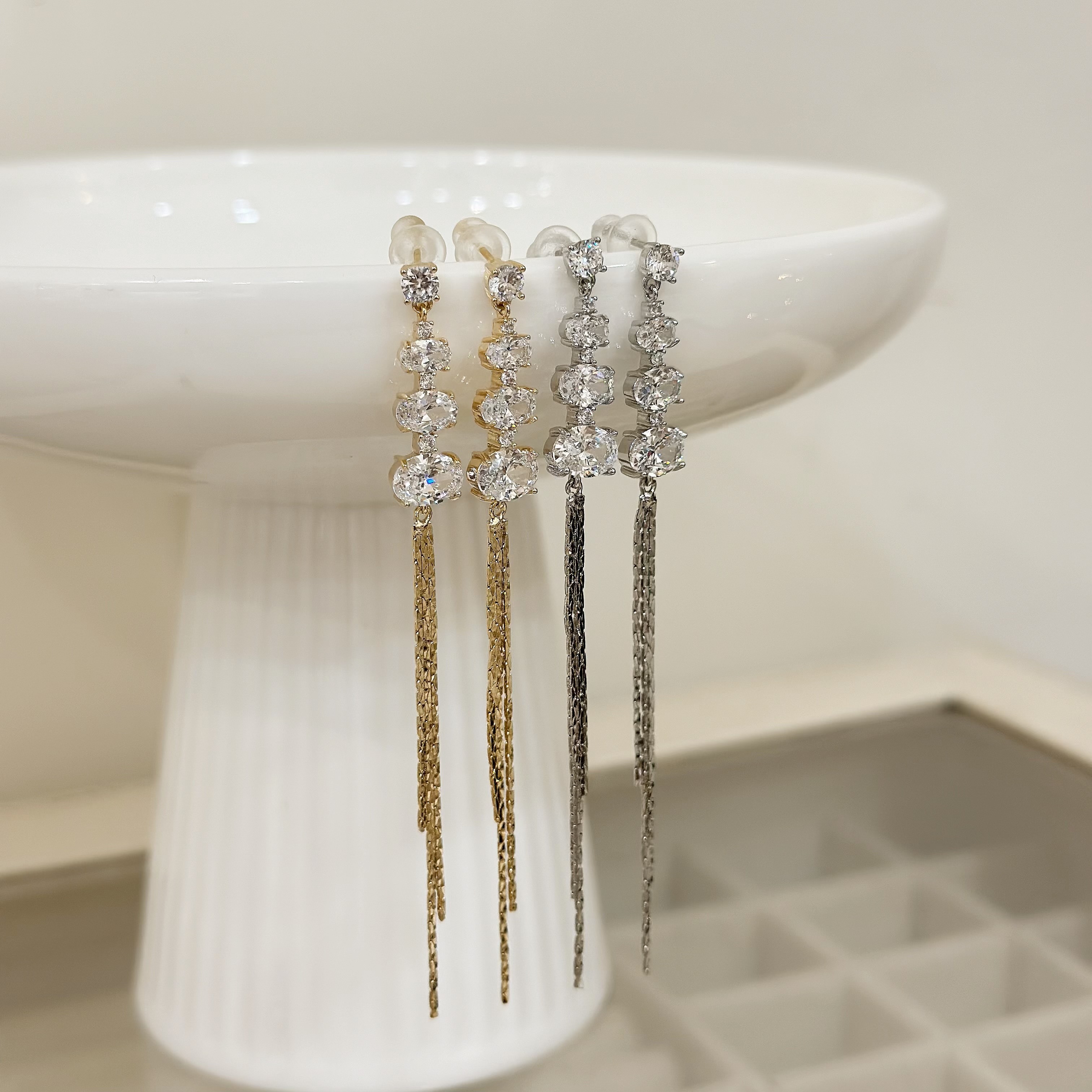 579橢圓鑽流蘇垂吊