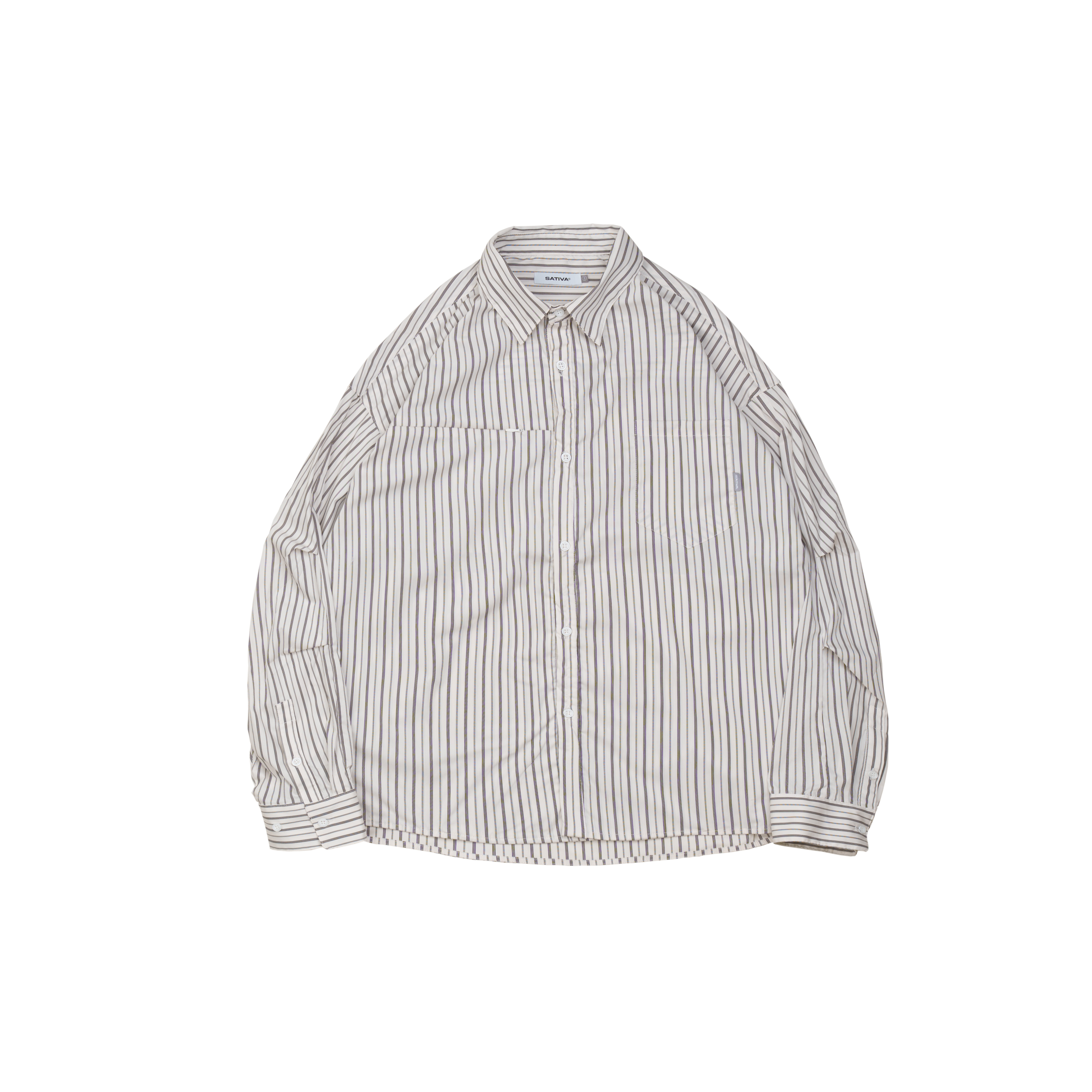 H.BK-03 “Emblematic” Pockets Shirt - White