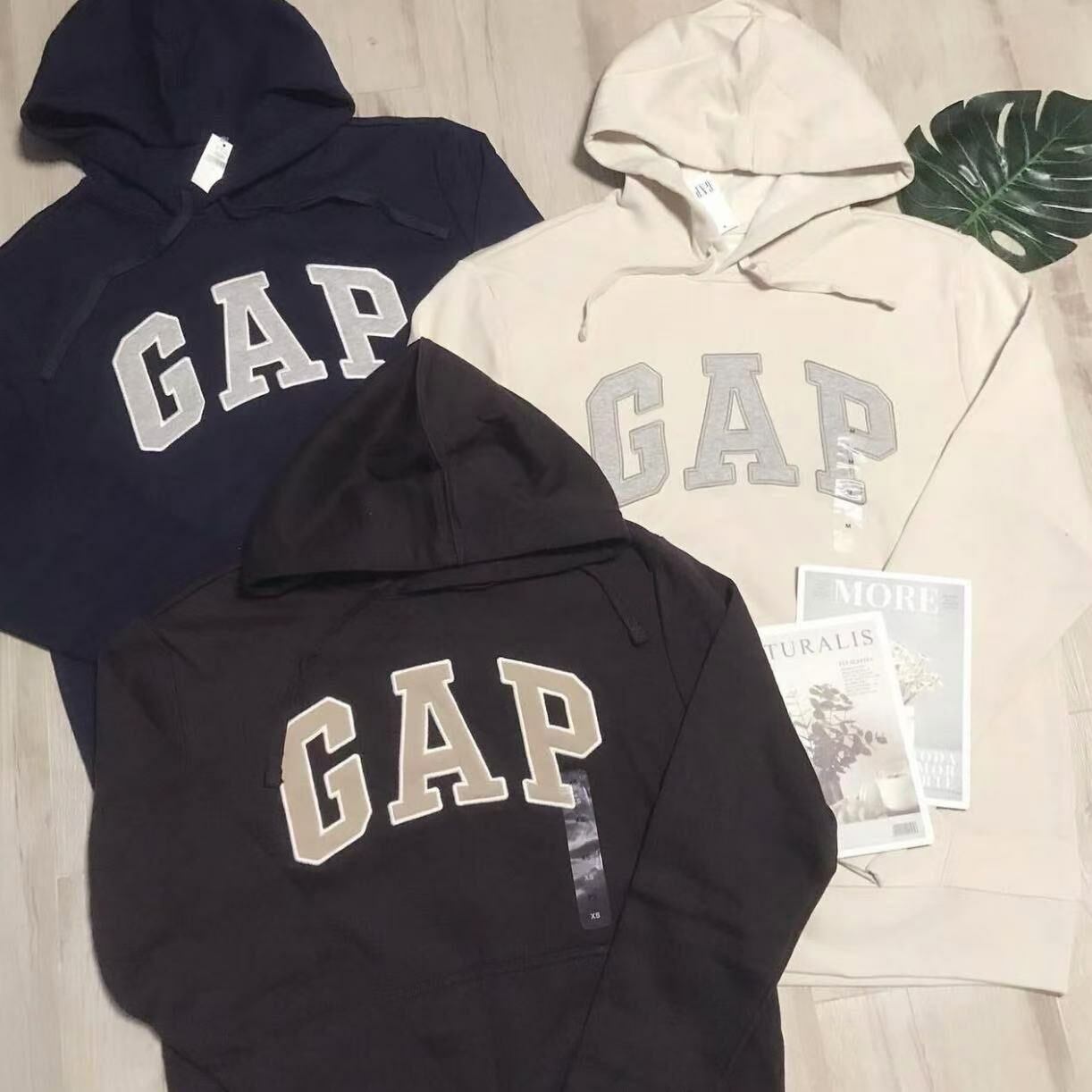 GAP CLASSIC LOGO HOODIES 刺繡款