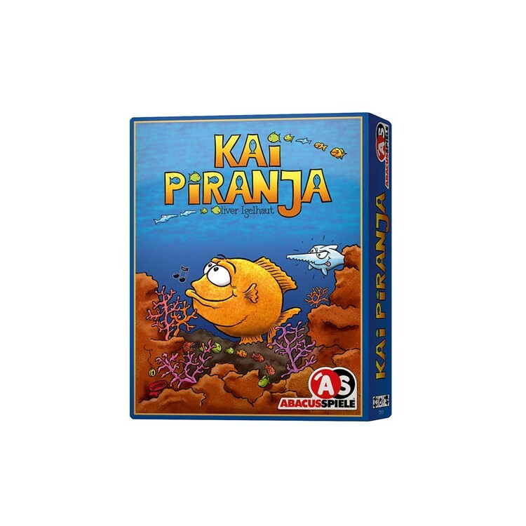 大魚吃小魚 中文版桌遊 適合6歲以上 Kai Piranja Multilingual