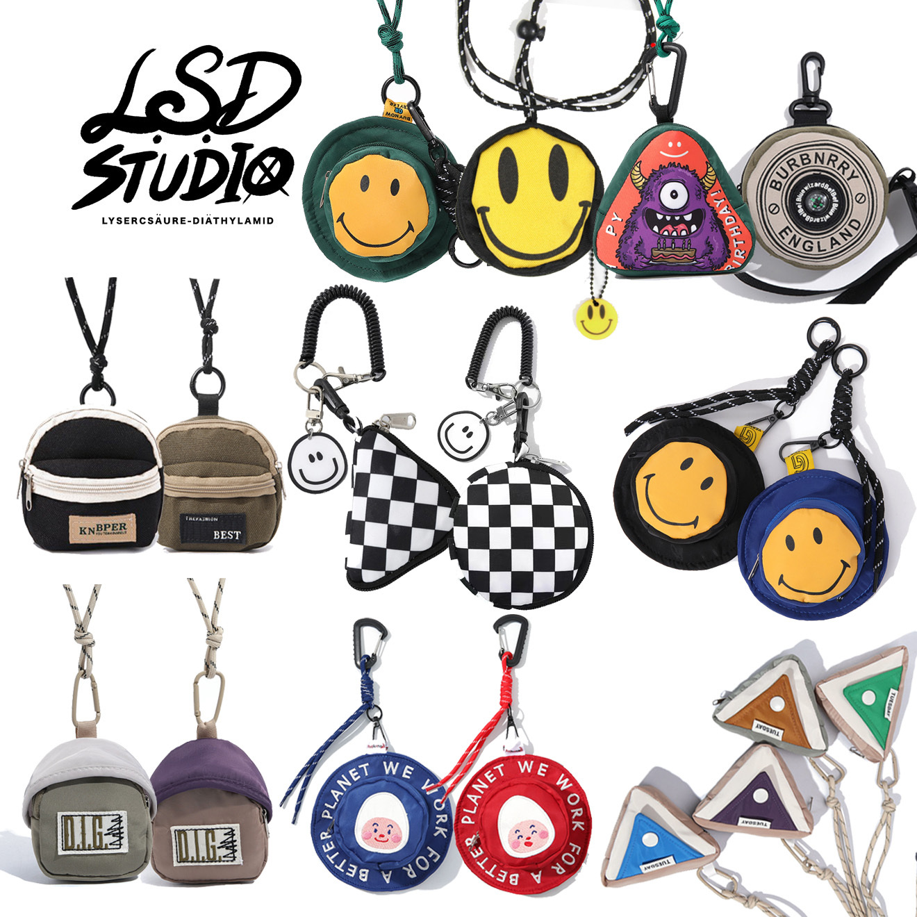 廢物包大集合|耳機包 鑰匙收納 零錢包【SWMAY999】