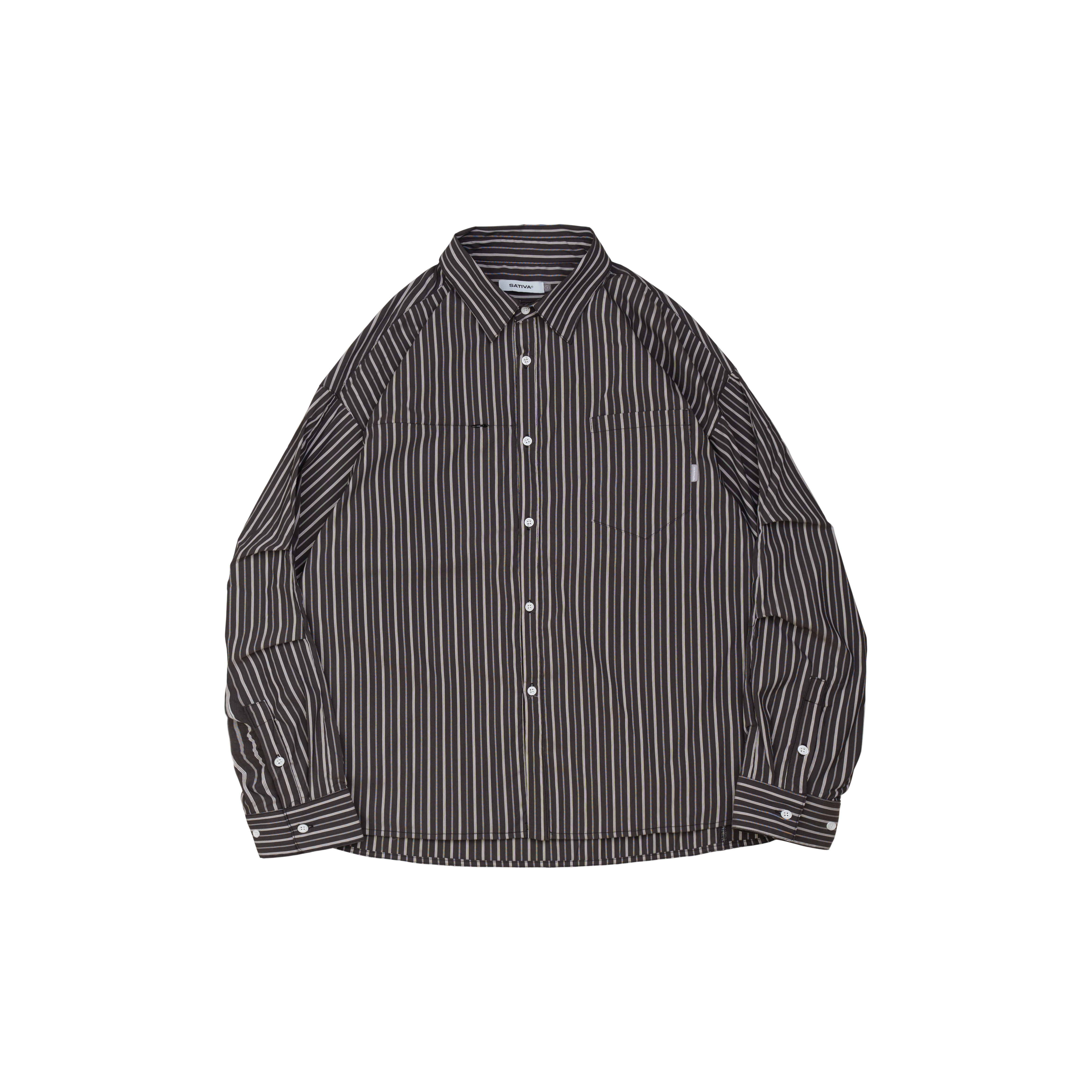 H.BK-03 “Emblematic” Pockets Shirt - Ironic Grey