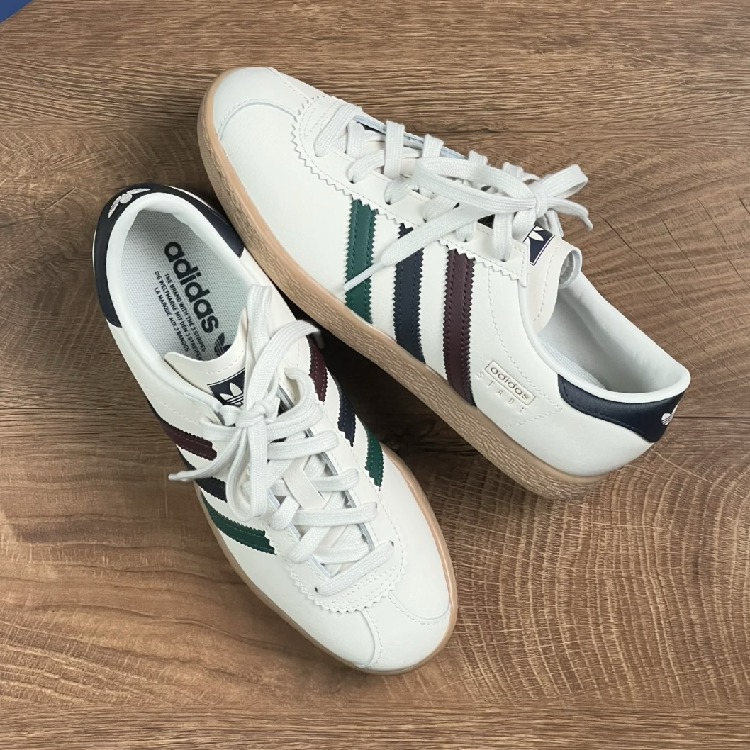 Adidas Originals Stadt 米白 酒紅 深藍 墨綠 復古 焦糖底 德訓鞋 休閒鞋