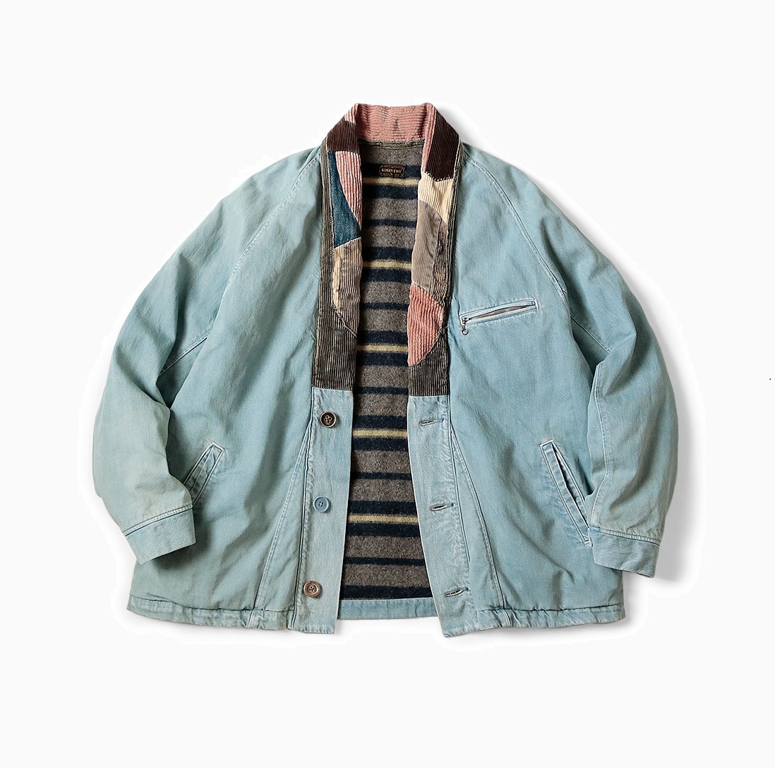 KAPITAL 11.5OZ DENIM DOTERA JKT (NORAGI REMAKE) - LT.INDIGO PRE ORDER ITEM (預訂中)